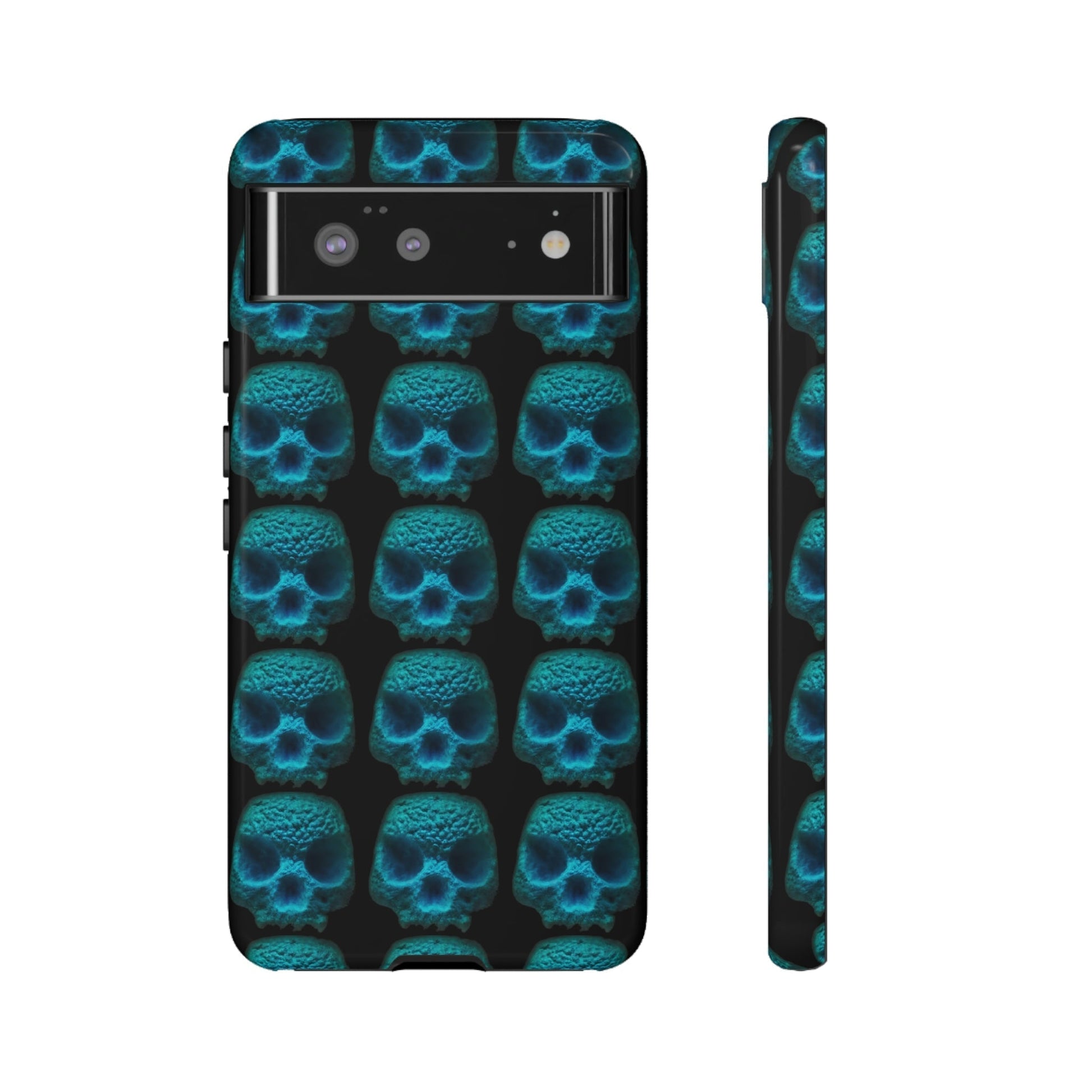 Phone Case-BLUSKULL | Tough-Google Pixel 6-Glossy-PhoneCaseBoss-Phone-Best-Phone-Cases