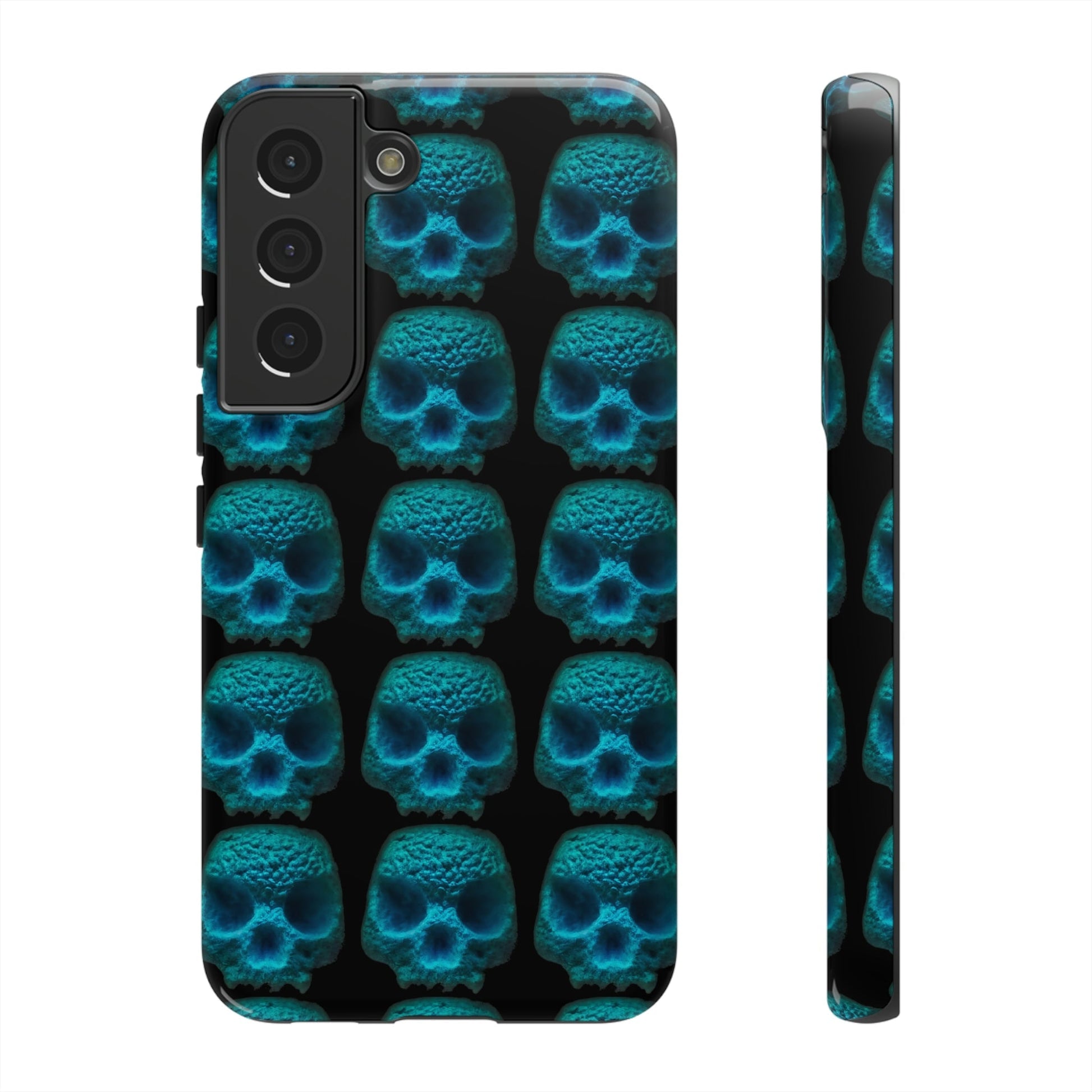 Phone Case-BLUSKULL | Tough-Samsung Galaxy S22-Glossy-PhoneCaseBoss-Phone-Best-Phone-Cases