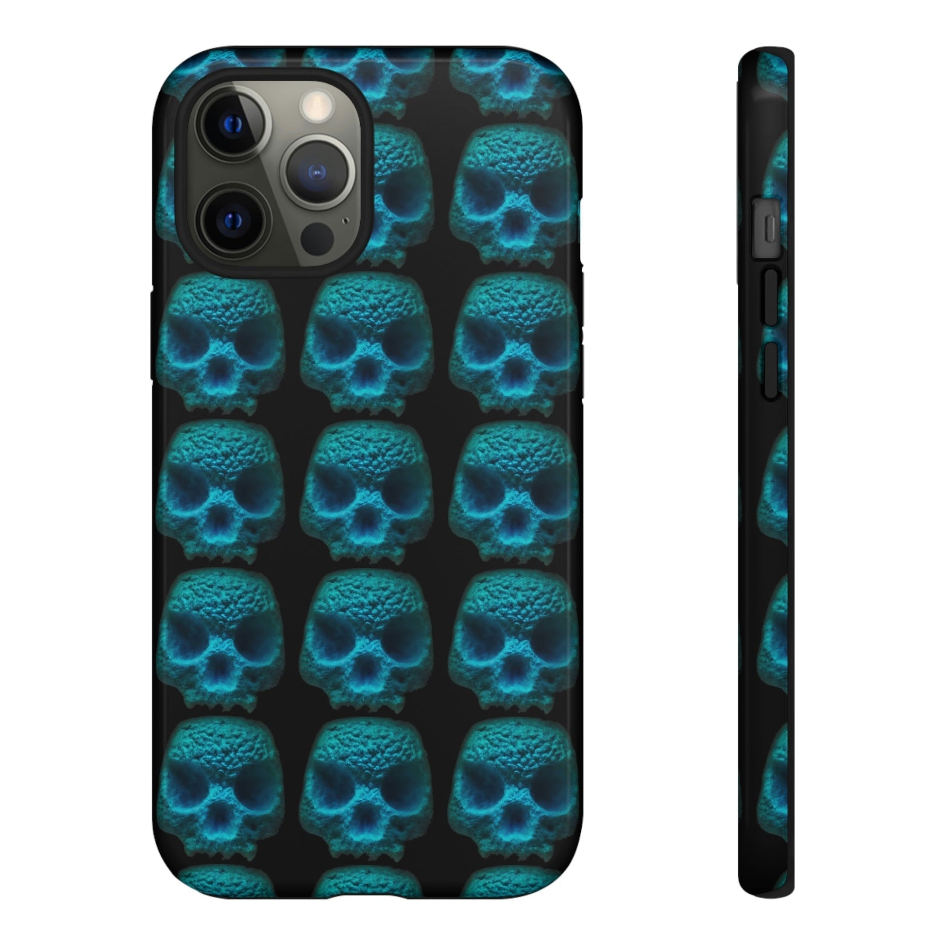 Phone Case-BLUSKULL | Tough-iPhone 12 Pro Max-Glossy-PhoneCaseBoss-Phone-Best-Phone-Cases