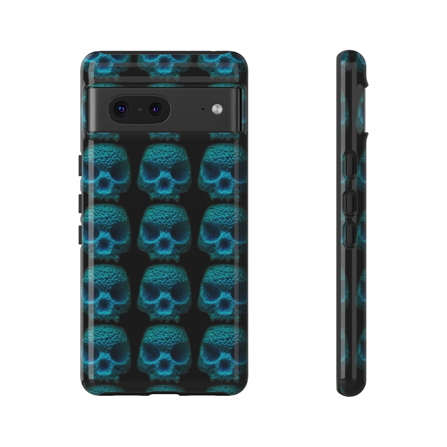 Phone Case-BLUSKULL | Tough-Google Pixel 7-Glossy-PhoneCaseBoss-Phone-Best-Phone-Cases