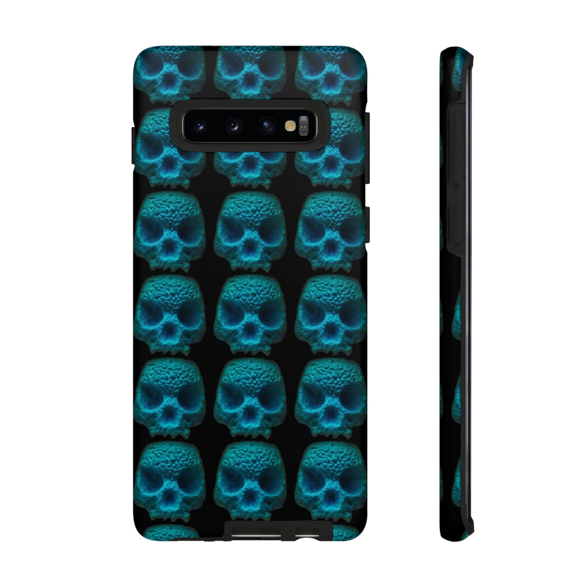 Phone Case-BLUSKULL | Tough-Samsung Galaxy S10-Matte-PhoneCaseBoss-Phone-Best-Phone-Cases