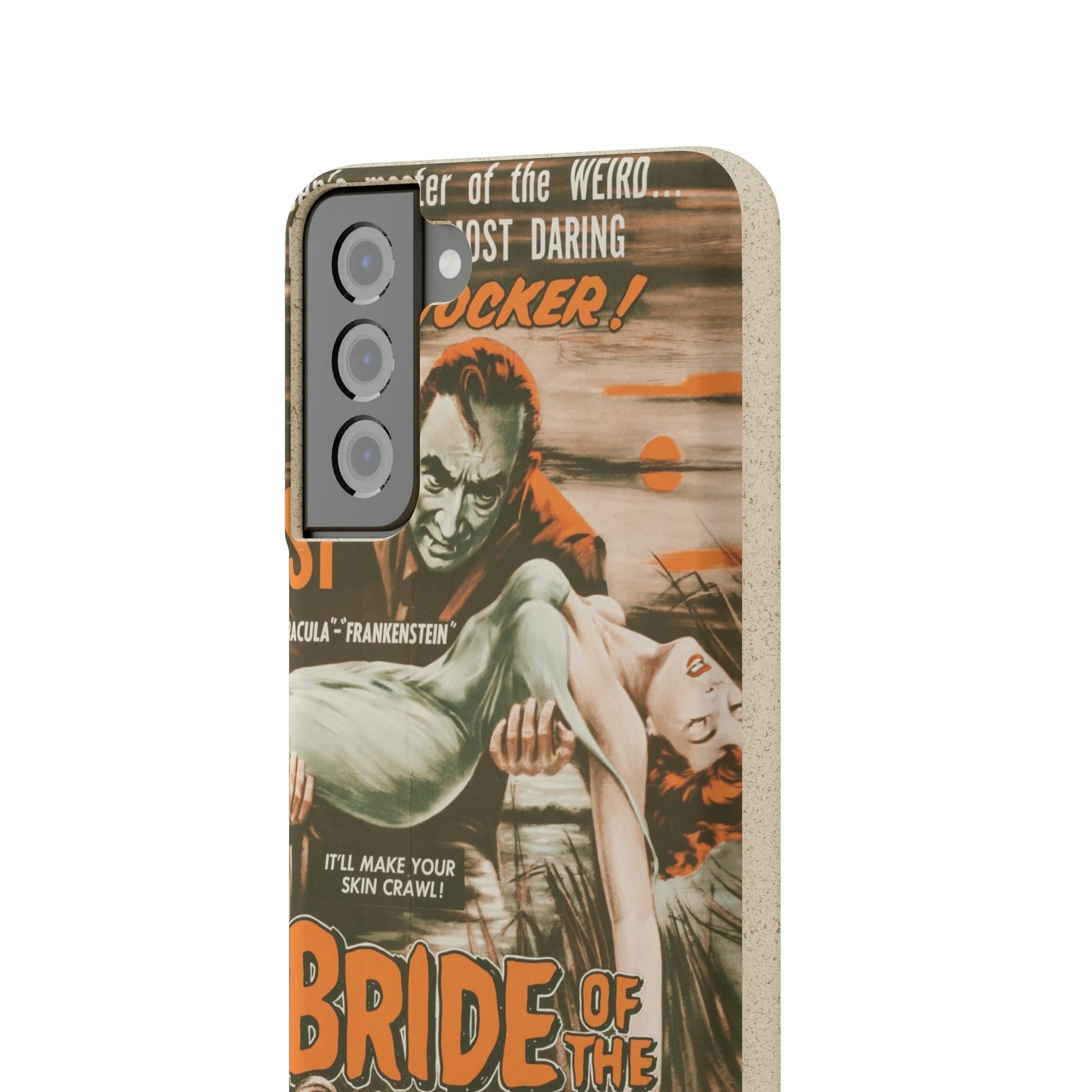 BRIDE | Biodegradable-Phone Case-Printify-Best Phone Case Brands, bio, Biocase, Biodegradable, biodegradeable, brown, Classic, Compostable, Film, Halloween, Movie Posters, Old-School, Pop Culture, Sustainable-PhoneCaseBoss.com