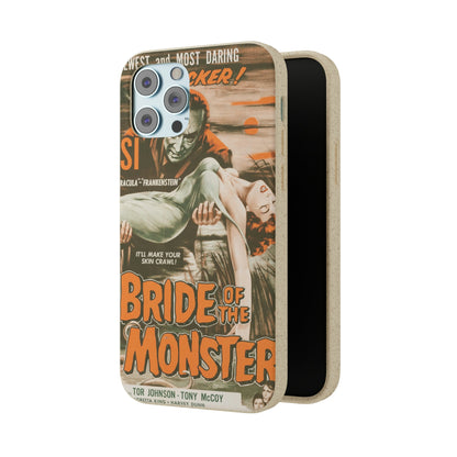 BRIDE | Biodegradable-Phone Case-Printify-Best Phone Case Brands, bio, Biocase, Biodegradable, biodegradeable, brown, Classic, Compostable, Film, Halloween, Movie Posters, Old-School, Pop Culture, Sustainable-PhoneCaseBoss.com