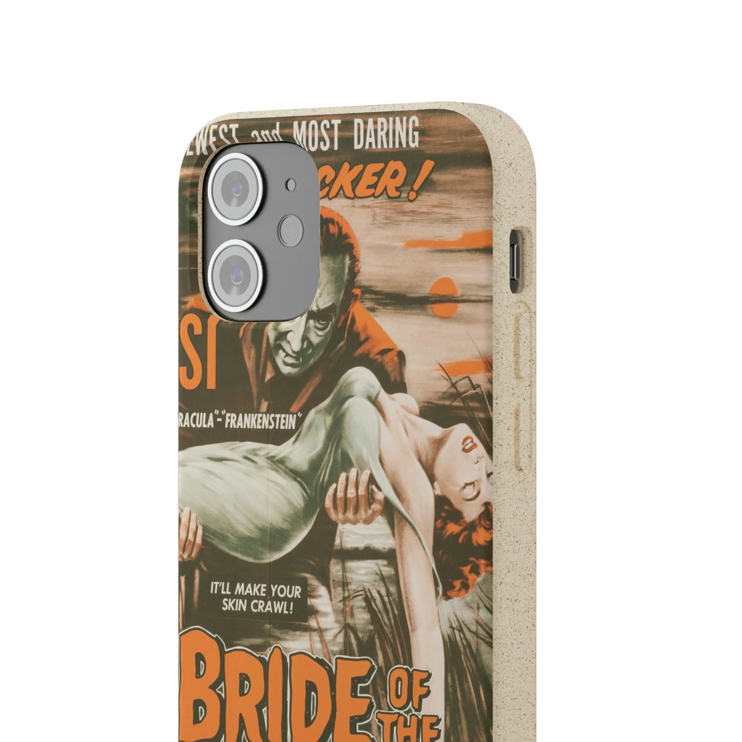 BRIDE | Biodegradable-Phone Case-Printify-Best Phone Case Brands, bio, Biocase, Biodegradable, biodegradeable, brown, Classic, Compostable, Film, Halloween, Movie Posters, Old-School, Pop Culture, Sustainable-PhoneCaseBoss.com