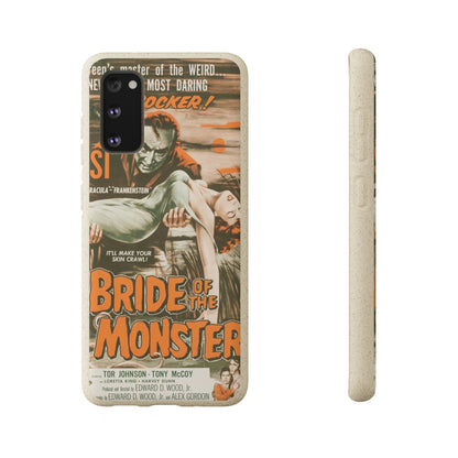 BRIDE | Biodegradable-Phone Case-Printify-Samsung Galaxy S20-Best Phone Case Brands, bio, Biocase, Biodegradable, biodegradeable, brown, Classic, Compostable, Film, Halloween, Movie Posters, Old-School, Pop Culture, Sustainable-PhoneCaseBoss.com