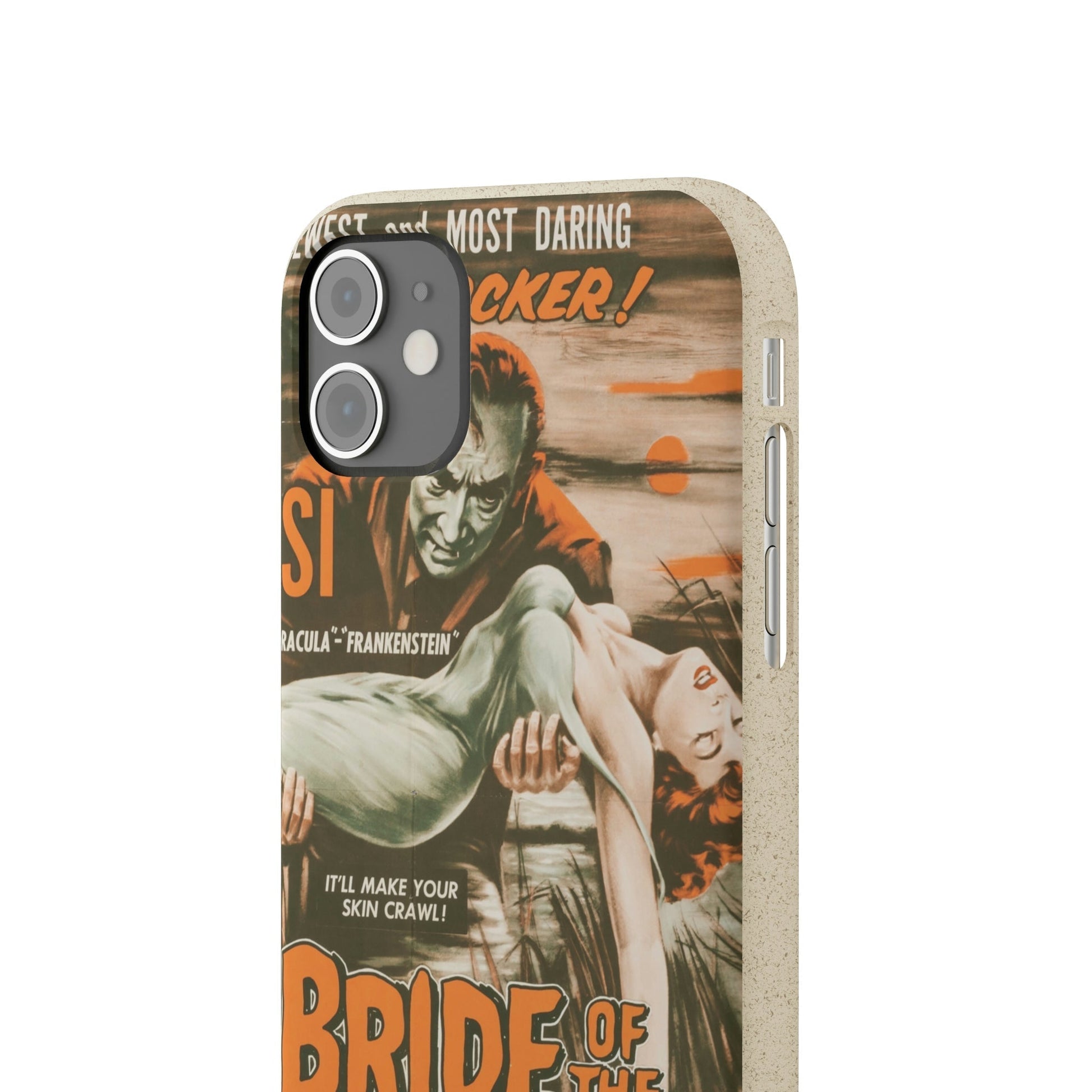 BRIDE | Biodegradable-Phone Case-Printify-Best Phone Case Brands, bio, Biocase, Biodegradable, biodegradeable, brown, Classic, Compostable, Film, Halloween, Movie Posters, Old-School, Pop Culture, Sustainable-PhoneCaseBoss.com