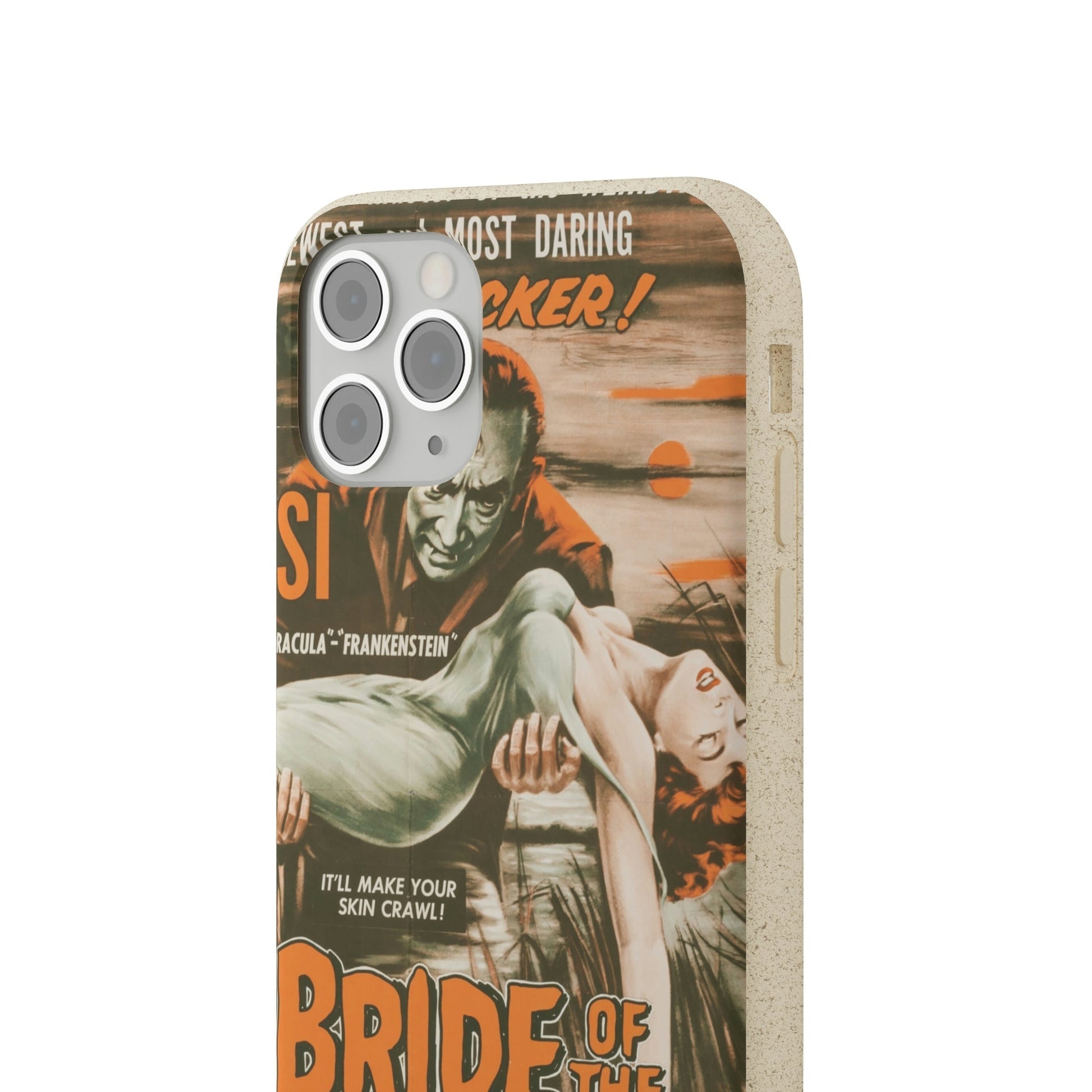 BRIDE | Biodegradable-Phone Case-Printify-Best Phone Case Brands, bio, Biocase, Biodegradable, biodegradeable, brown, Classic, Compostable, Film, Halloween, Movie Posters, Old-School, Pop Culture, Sustainable-PhoneCaseBoss.com