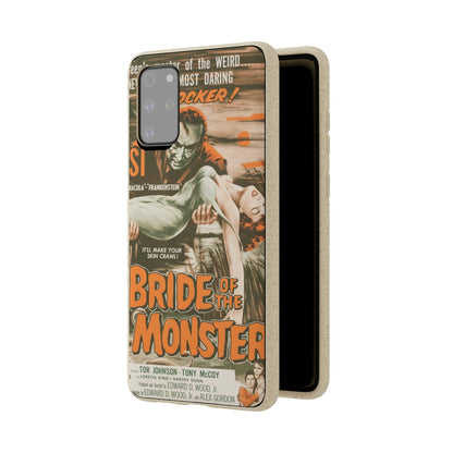 BRIDE | Biodegradable-Phone Case-Printify-Best Phone Case Brands, bio, Biocase, Biodegradable, biodegradeable, brown, Classic, Compostable, Film, Halloween, Movie Posters, Old-School, Pop Culture, Sustainable-PhoneCaseBoss.com