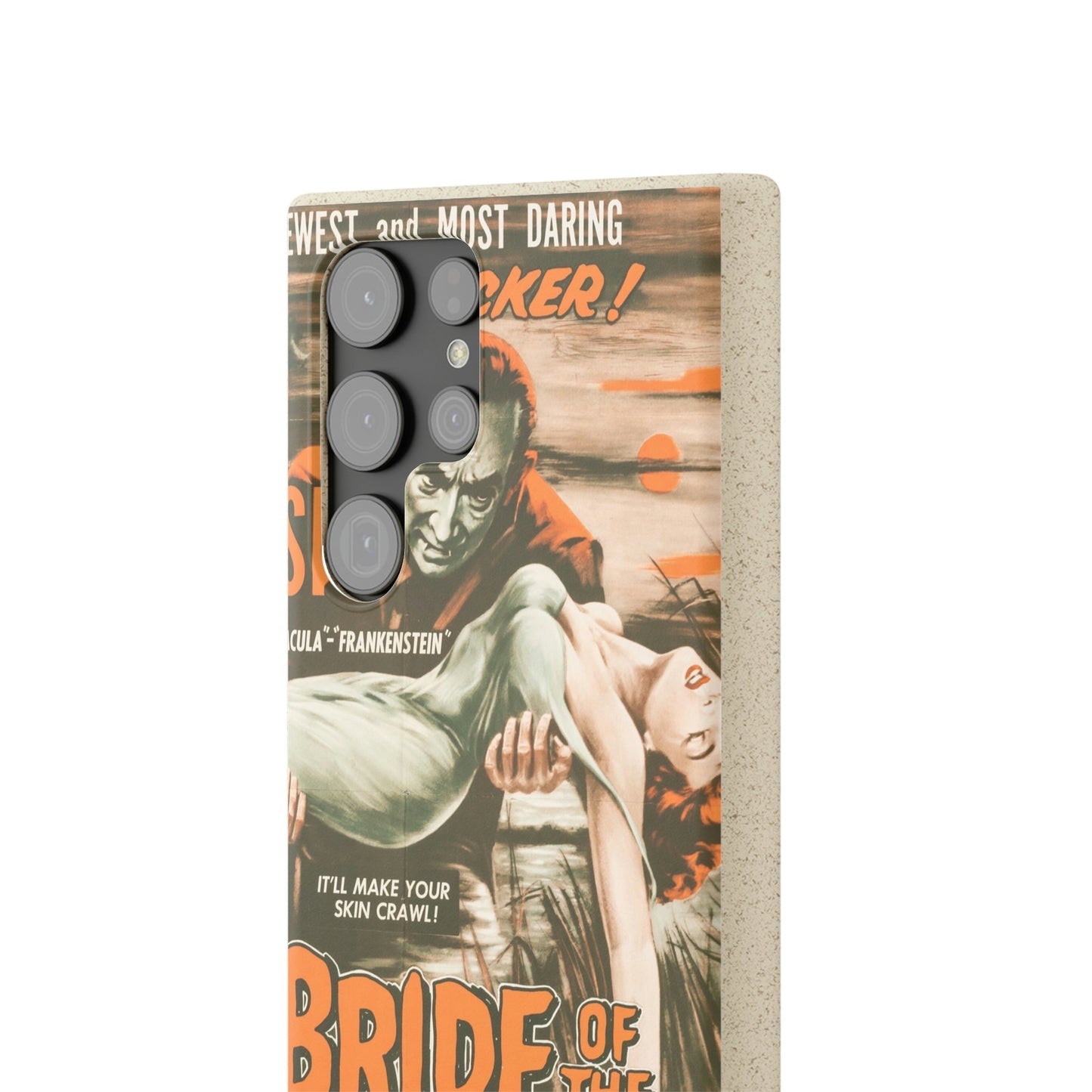 BRIDE | Biodegradable-Phone Case-Printify-Best Phone Case Brands, bio, Biocase, Biodegradable, biodegradeable, brown, Classic, Compostable, Film, Halloween, Movie Posters, Old-School, Pop Culture, Sustainable-PhoneCaseBoss.com