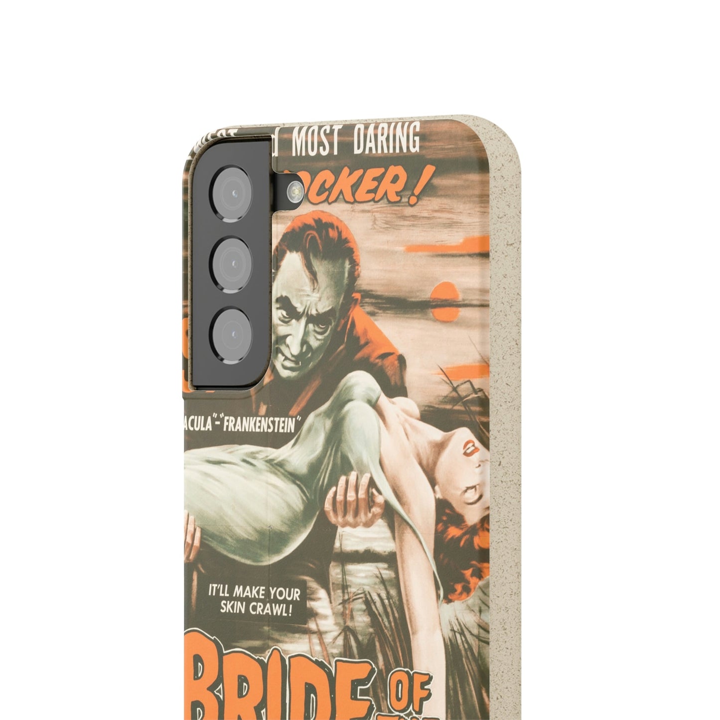 BRIDE | Biodegradable-Phone Case-Printify-Best Phone Case Brands, bio, Biocase, Biodegradable, biodegradeable, brown, Classic, Compostable, Film, Halloween, Movie Posters, Old-School, Pop Culture, Sustainable-PhoneCaseBoss.com