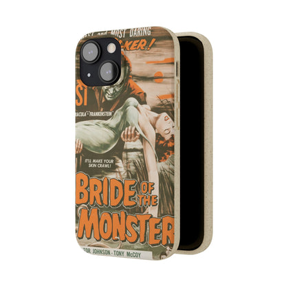 BRIDE | Biodegradable-Phone Case-Printify-Best Phone Case Brands, bio, Biocase, Biodegradable, biodegradeable, brown, Classic, Compostable, Film, Halloween, Movie Posters, Old-School, Pop Culture, Sustainable-PhoneCaseBoss.com