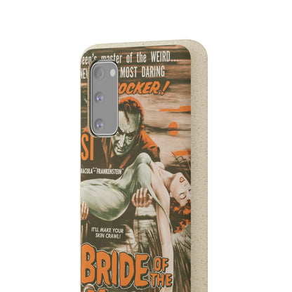 BRIDE | Biodegradable-Phone Case-Printify-Best Phone Case Brands, bio, Biocase, Biodegradable, biodegradeable, brown, Classic, Compostable, Film, Halloween, Movie Posters, Old-School, Pop Culture, Sustainable-PhoneCaseBoss.com