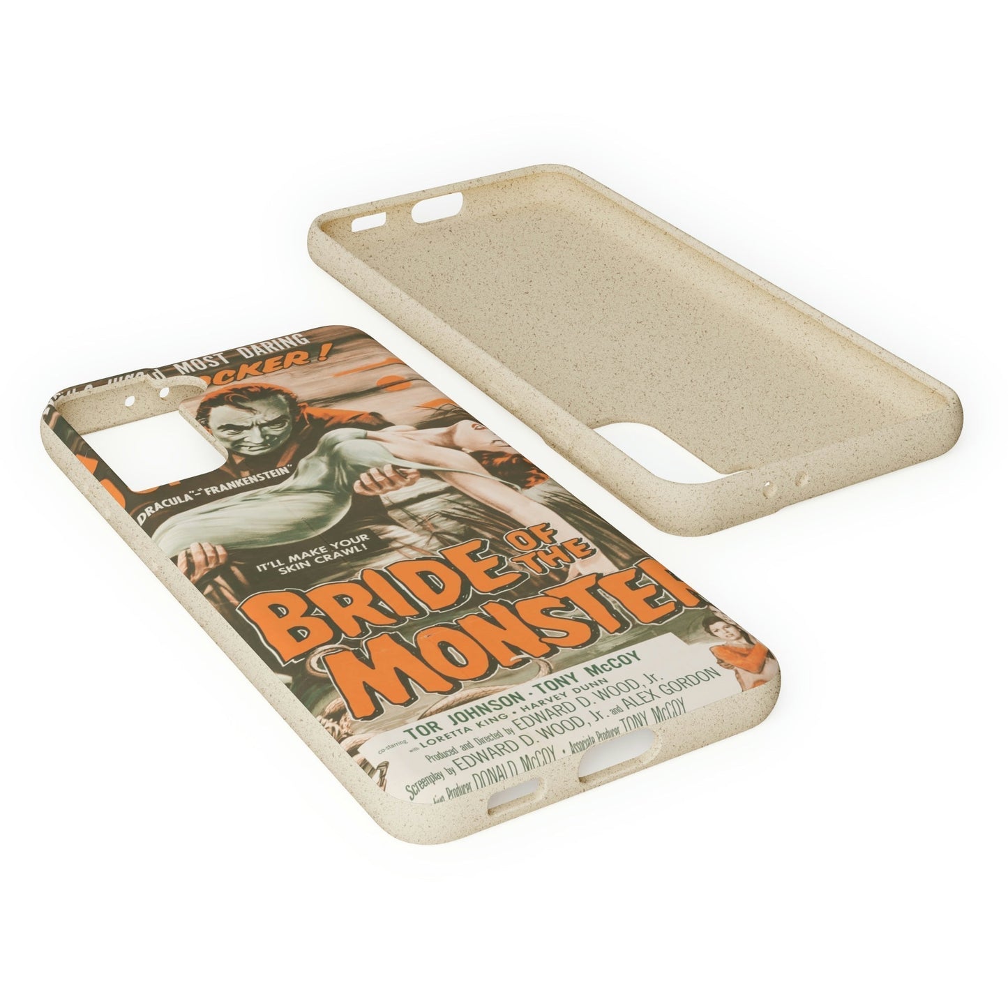 Biodegradeable iPhone Case Earth Friendly Android Phone Case-BRIDE OF THE MONSTER | Biocase-PhoneCaseBoss-Phone-Best-Phone-Cases