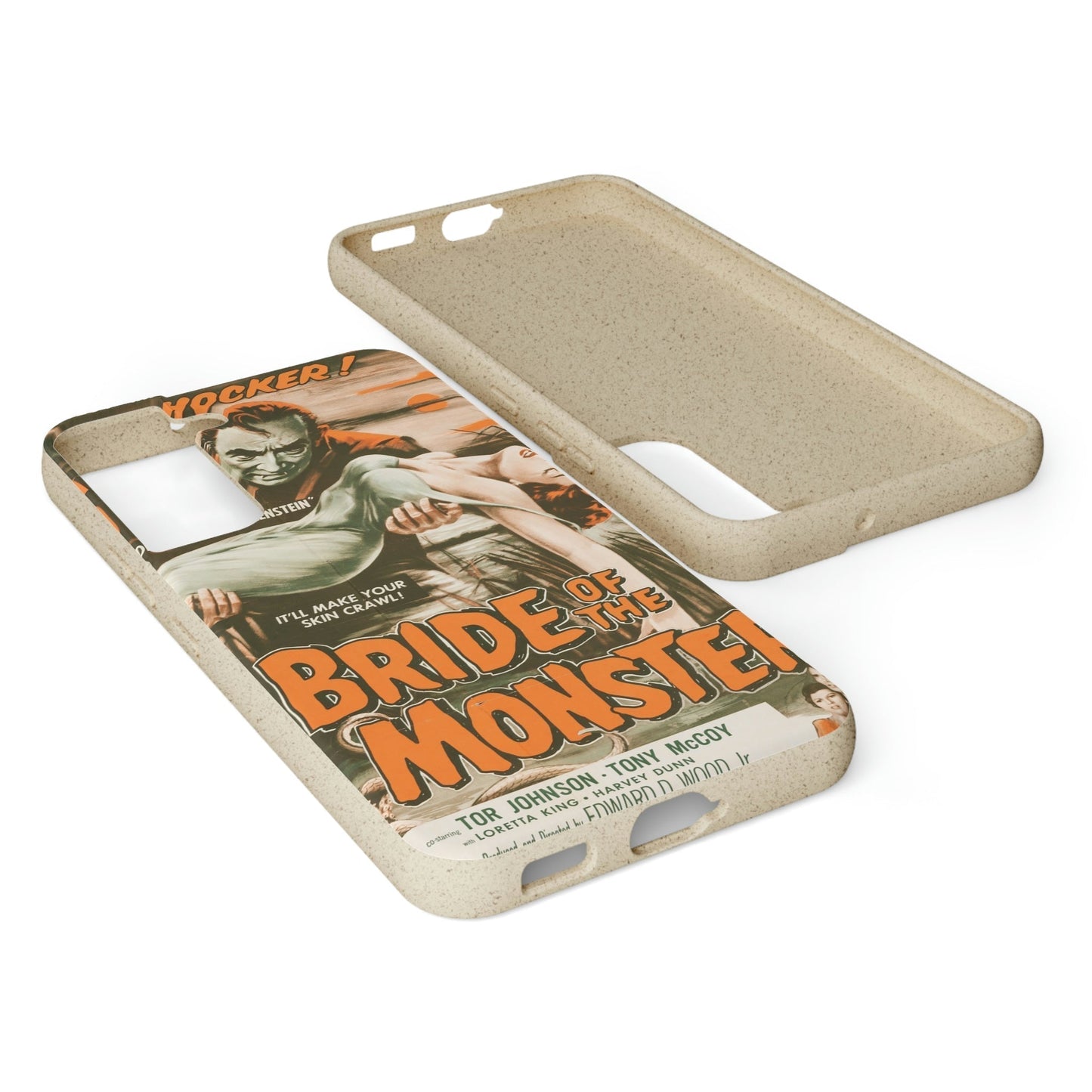 Biodegradeable iPhone Case Earth Friendly Android Phone Case-BRIDE OF THE MONSTER | Biocase-PhoneCaseBoss-Phone-Best-Phone-Cases