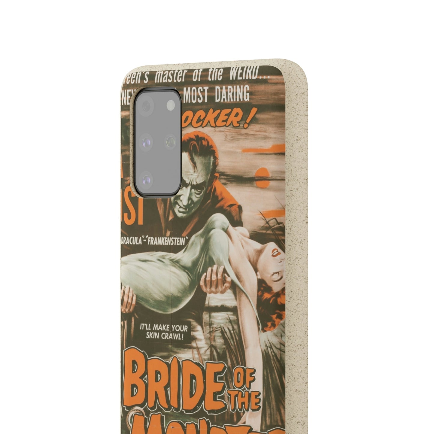 Biodegradeable iPhone Case Earth Friendly Android Phone Case-BRIDE OF THE MONSTER | Biocase-PhoneCaseBoss-Phone-Best-Phone-Cases