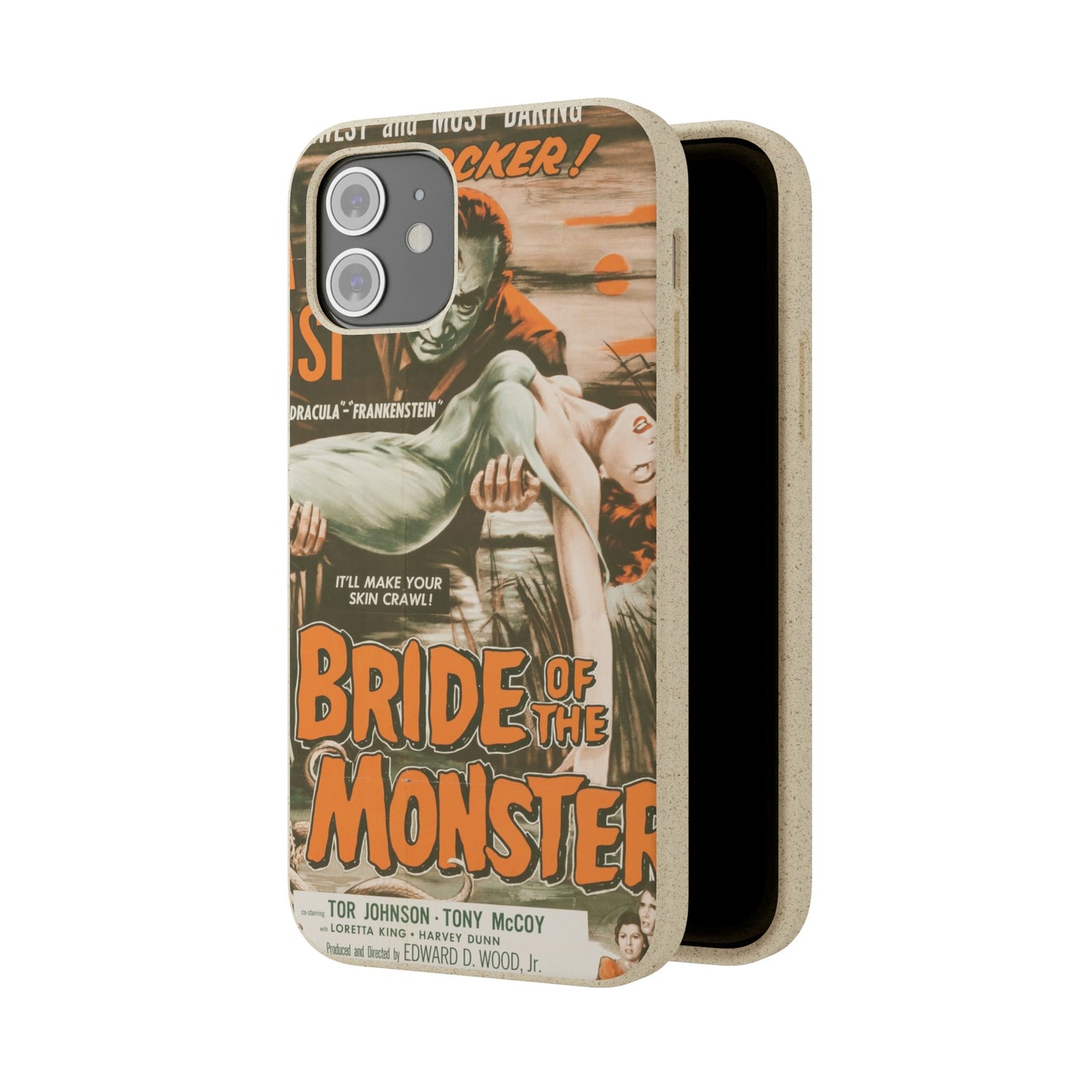 Biodegradeable iPhone Case Earth Friendly Android Phone Case-BRIDE OF THE MONSTER | Biocase-PhoneCaseBoss-Phone-Best-Phone-Cases