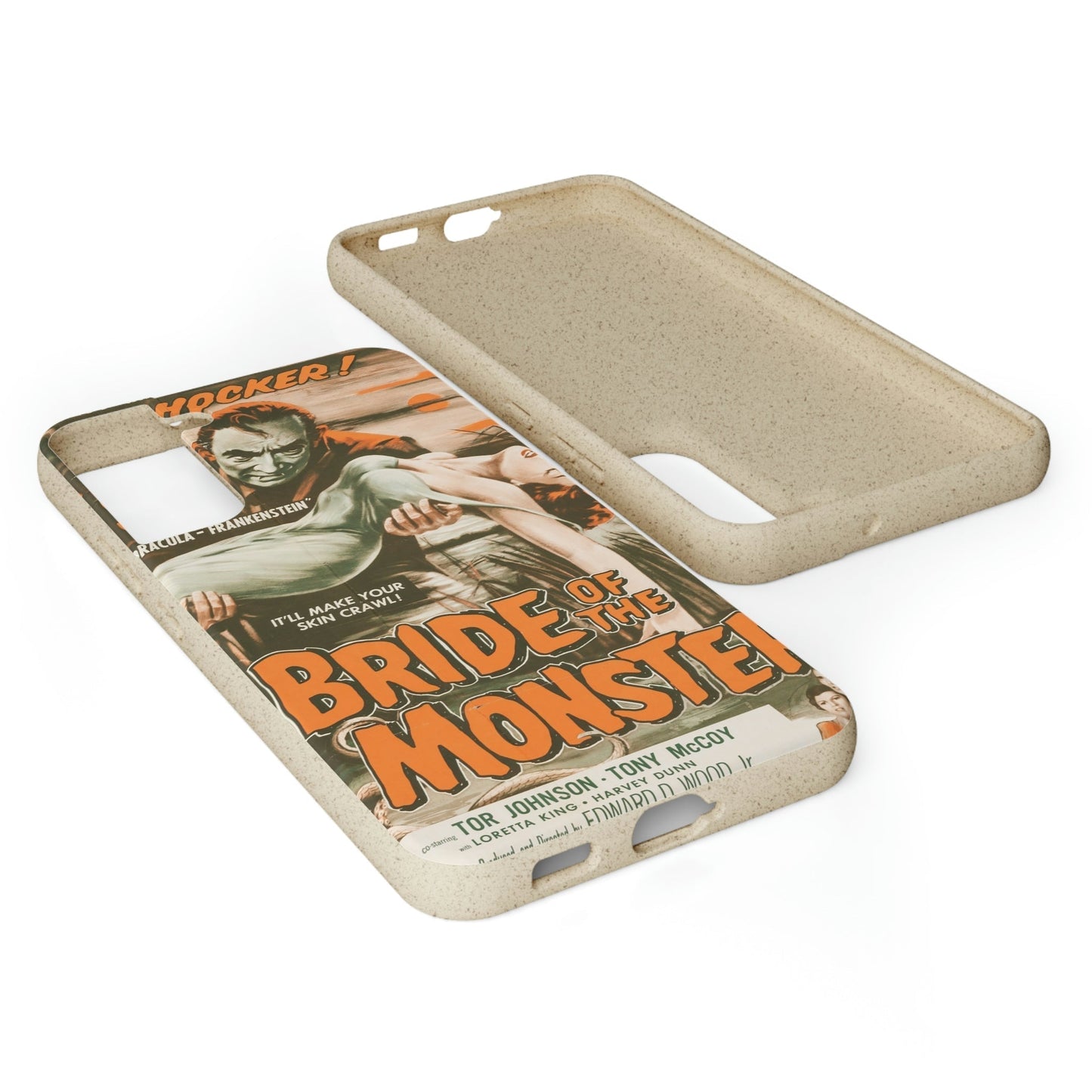 Biodegradeable iPhone Case Earth Friendly Android Phone Case-BRIDE OF THE MONSTER | Biocase-PhoneCaseBoss-Phone-Best-Phone-Cases