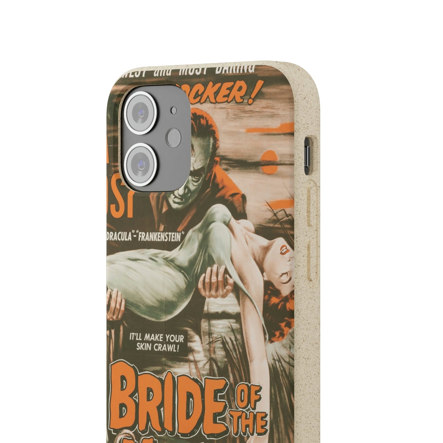 Biodegradeable iPhone Case Earth Friendly Android Phone Case-BRIDE OF THE MONSTER | Biocase-PhoneCaseBoss-Phone-Best-Phone-Cases