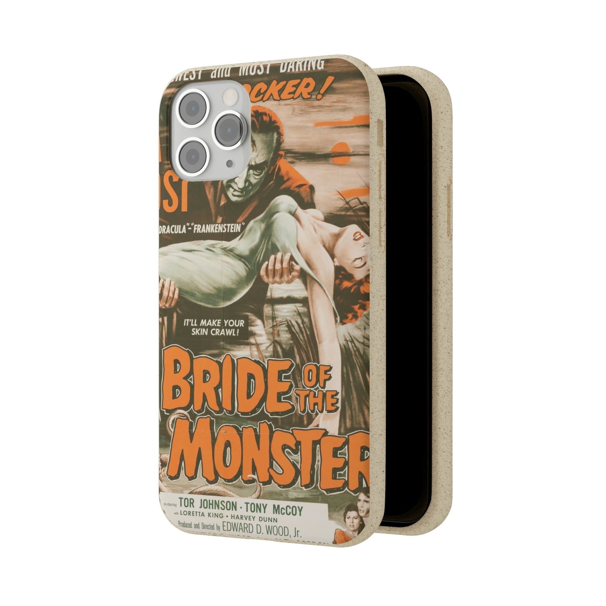 Biodegradeable iPhone Case Earth Friendly Android Phone Case-BRIDE OF THE MONSTER | Biocase-PhoneCaseBoss-Phone-Best-Phone-Cases