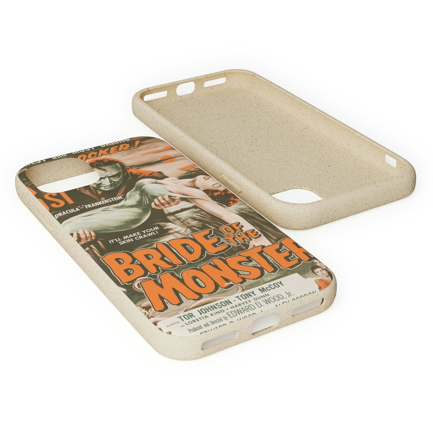 Biodegradeable iPhone Case Earth Friendly Android Phone Case-BRIDE OF THE MONSTER | Biocase-PhoneCaseBoss-Phone-Best-Phone-Cases