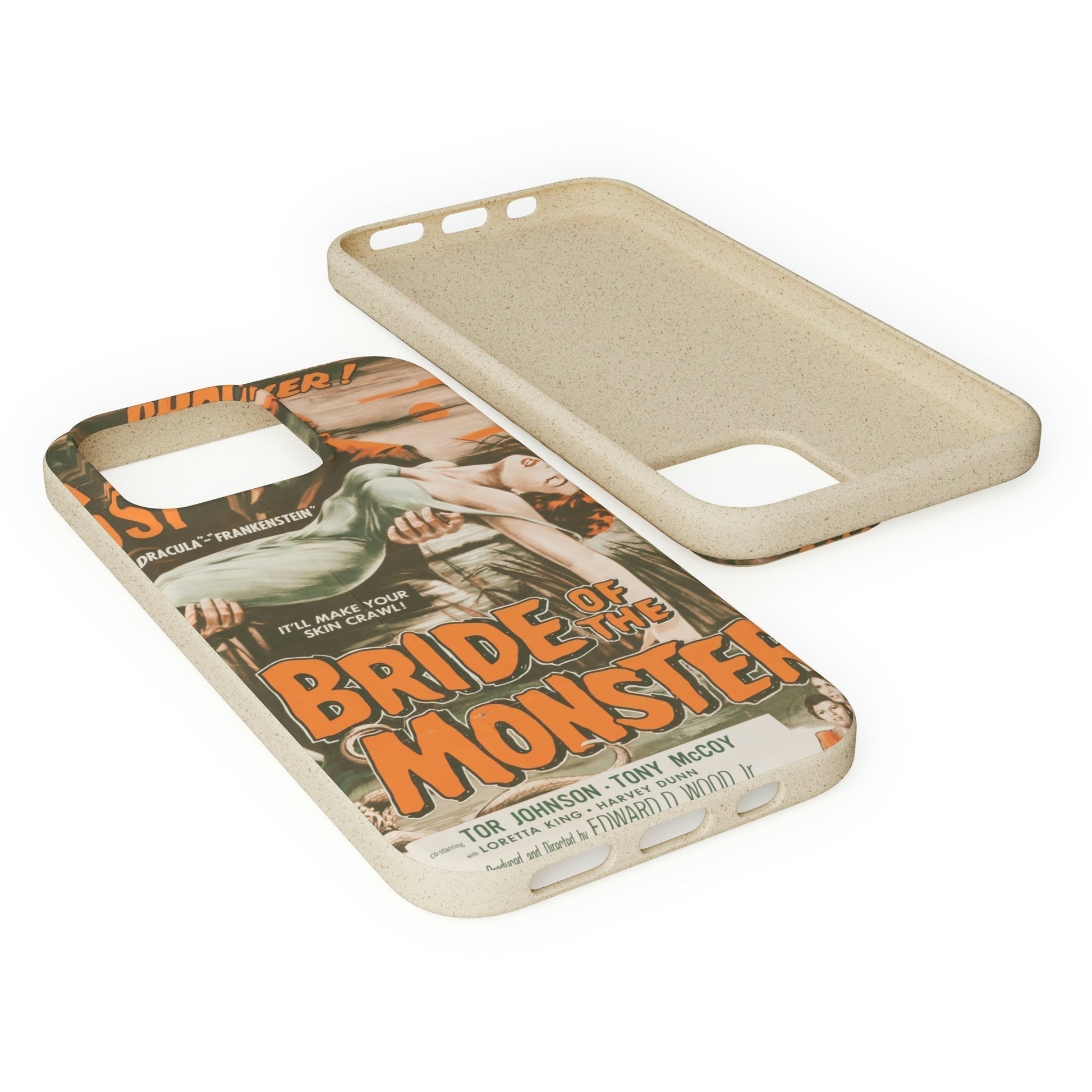 Biodegradeable iPhone Case Earth Friendly Android Phone Case-BRIDE OF THE MONSTER | Biocase-PhoneCaseBoss-Phone-Best-Phone-Cases