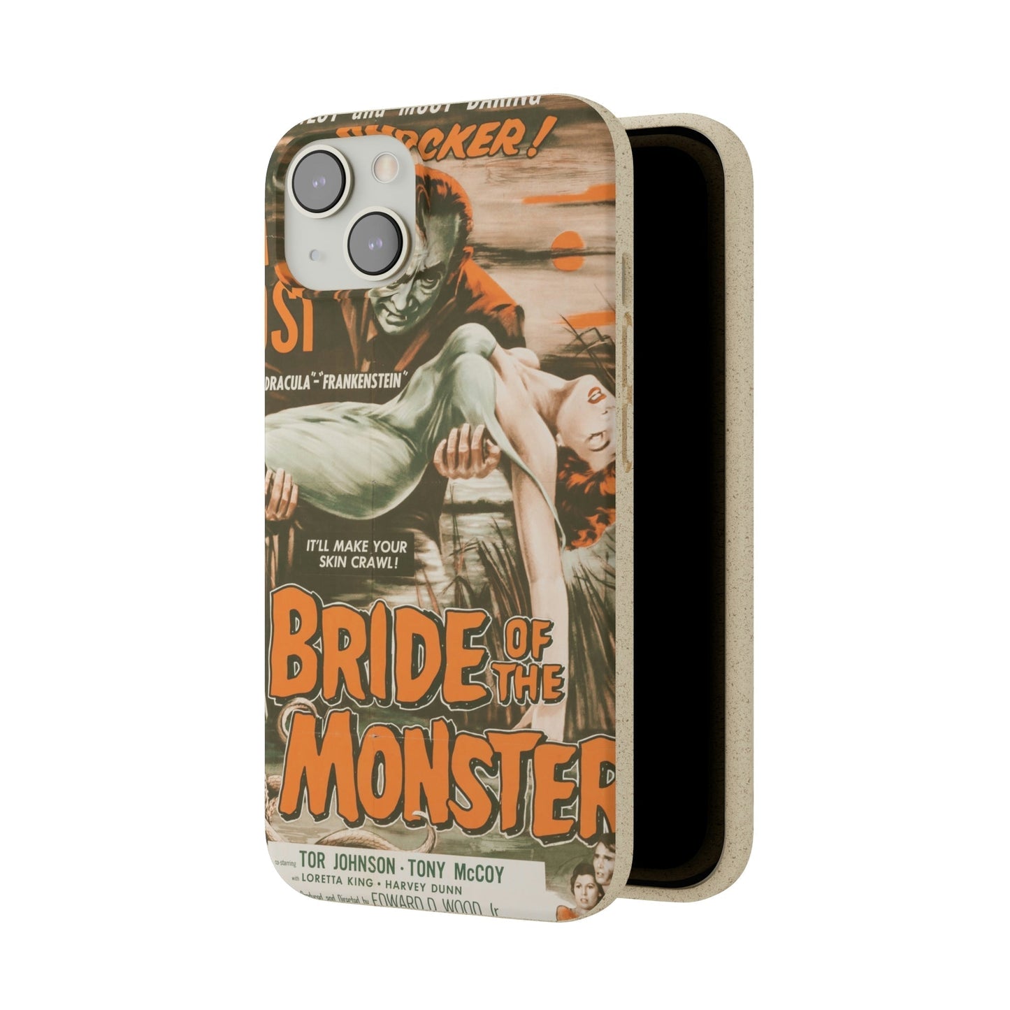 Biodegradeable iPhone Case Earth Friendly Android Phone Case-BRIDE OF THE MONSTER | Biocase-PhoneCaseBoss-Phone-Best-Phone-Cases