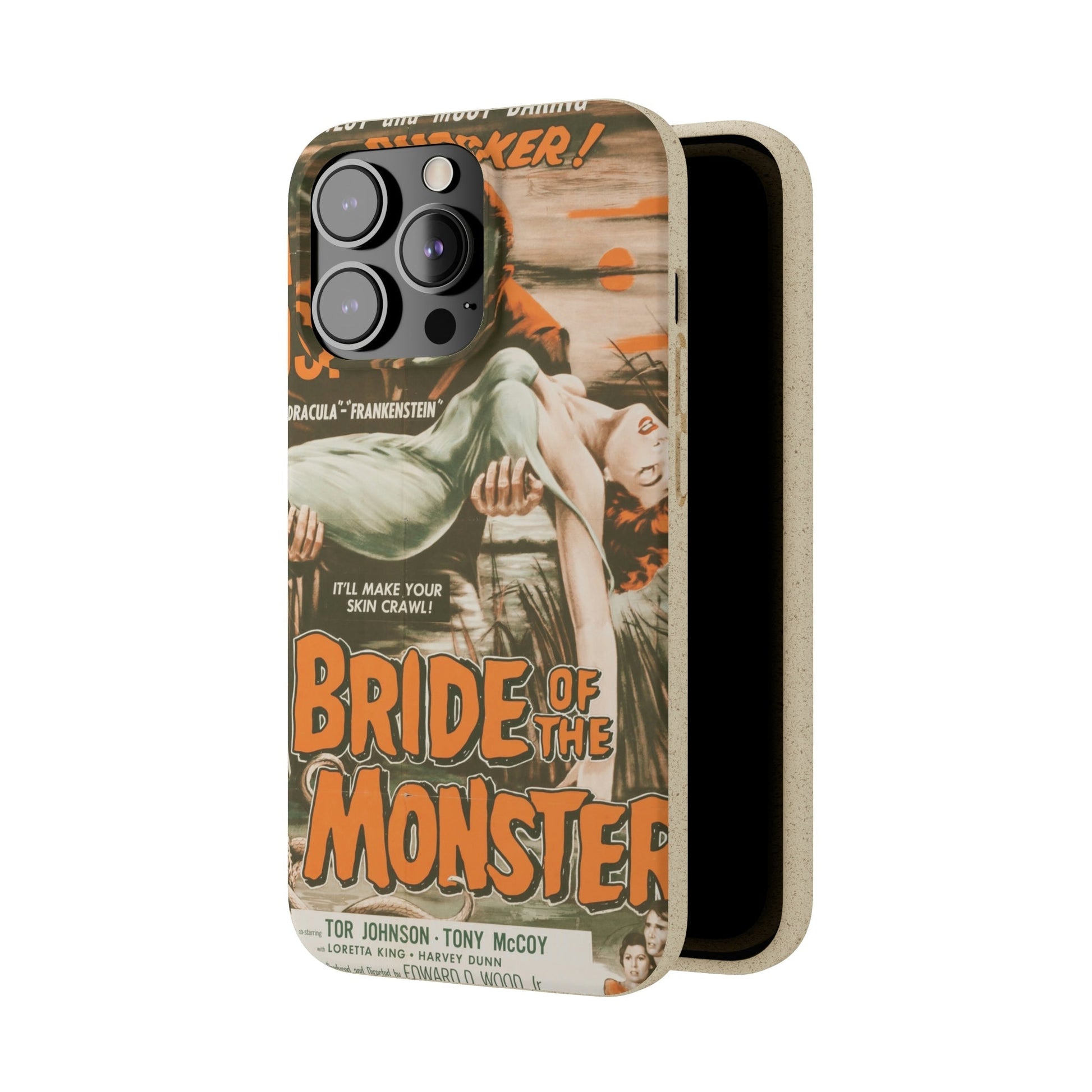 Biodegradeable iPhone Case Earth Friendly Android Phone Case-BRIDE OF THE MONSTER | Biocase-PhoneCaseBoss-Phone-Best-Phone-Cases