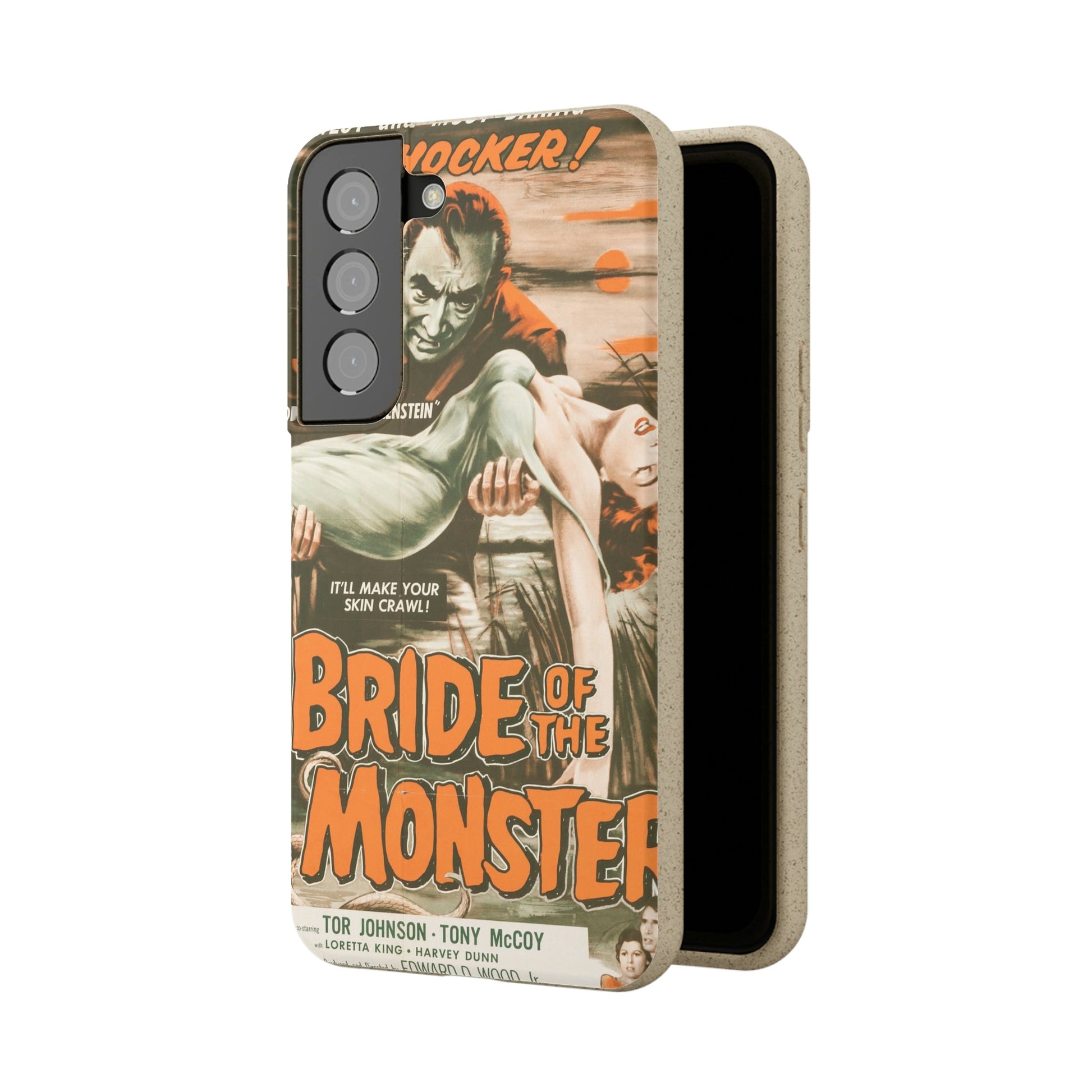 Biodegradeable iPhone Case Earth Friendly Android Phone Case-BRIDE OF THE MONSTER | Biocase-PhoneCaseBoss-Phone-Best-Phone-Cases