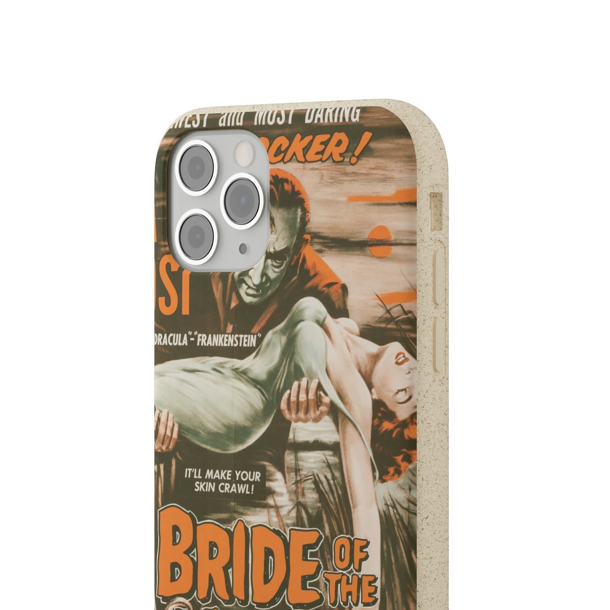 Biodegradeable iPhone Case Earth Friendly Android Phone Case-BRIDE OF THE MONSTER | Biocase-PhoneCaseBoss-Phone-Best-Phone-Cases