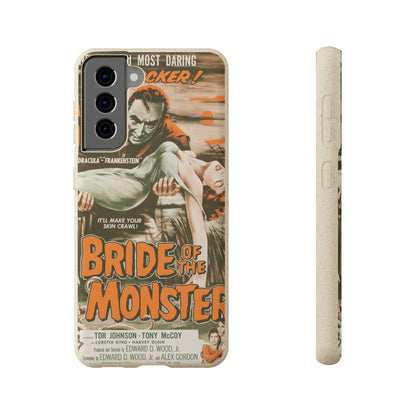 Biodegradeable iPhone Case Earth Friendly Android Phone Case-BRIDE OF THE MONSTER | Biocase-Samsung Galaxy S21-PhoneCaseBoss-Phone-Best-Phone-Cases