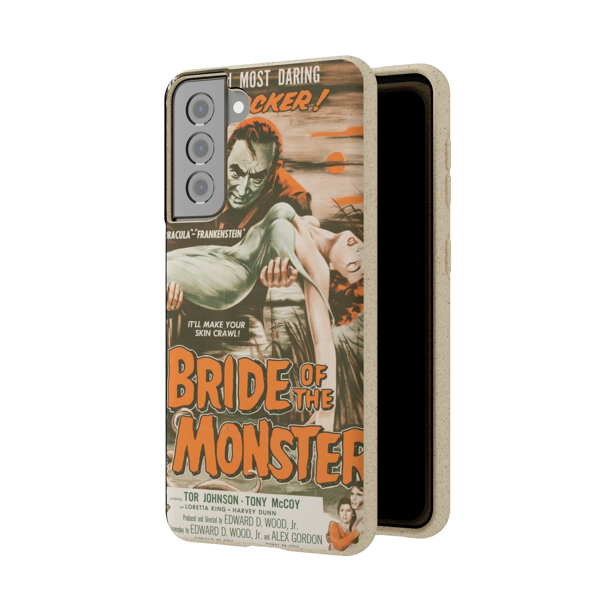 Biodegradeable iPhone Case Earth Friendly Android Phone Case-BRIDE OF THE MONSTER | Biocase-PhoneCaseBoss-Phone-Best-Phone-Cases