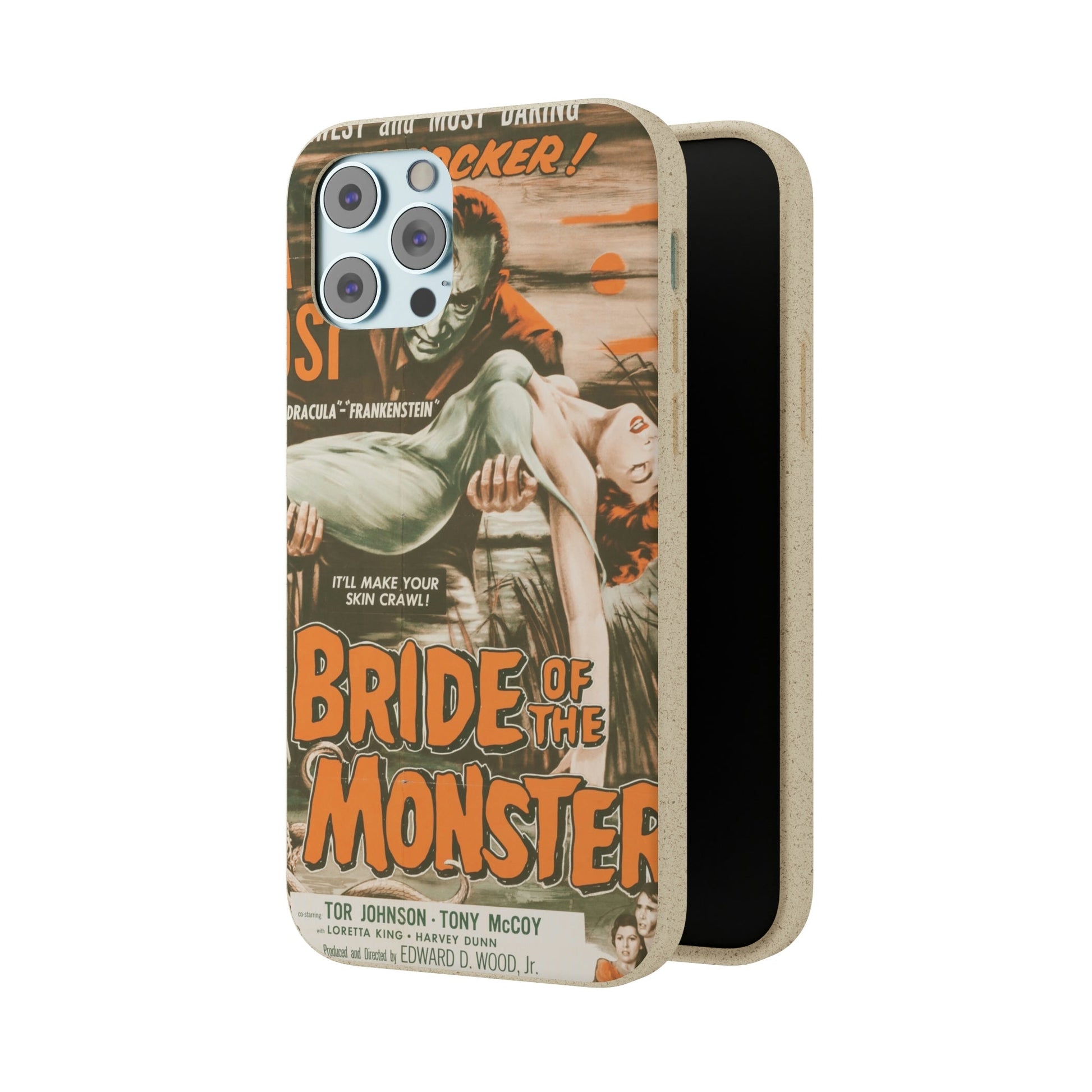 Biodegradeable iPhone Case Earth Friendly Android Phone Case-BRIDE OF THE MONSTER | Biocase-PhoneCaseBoss-Phone-Best-Phone-Cases