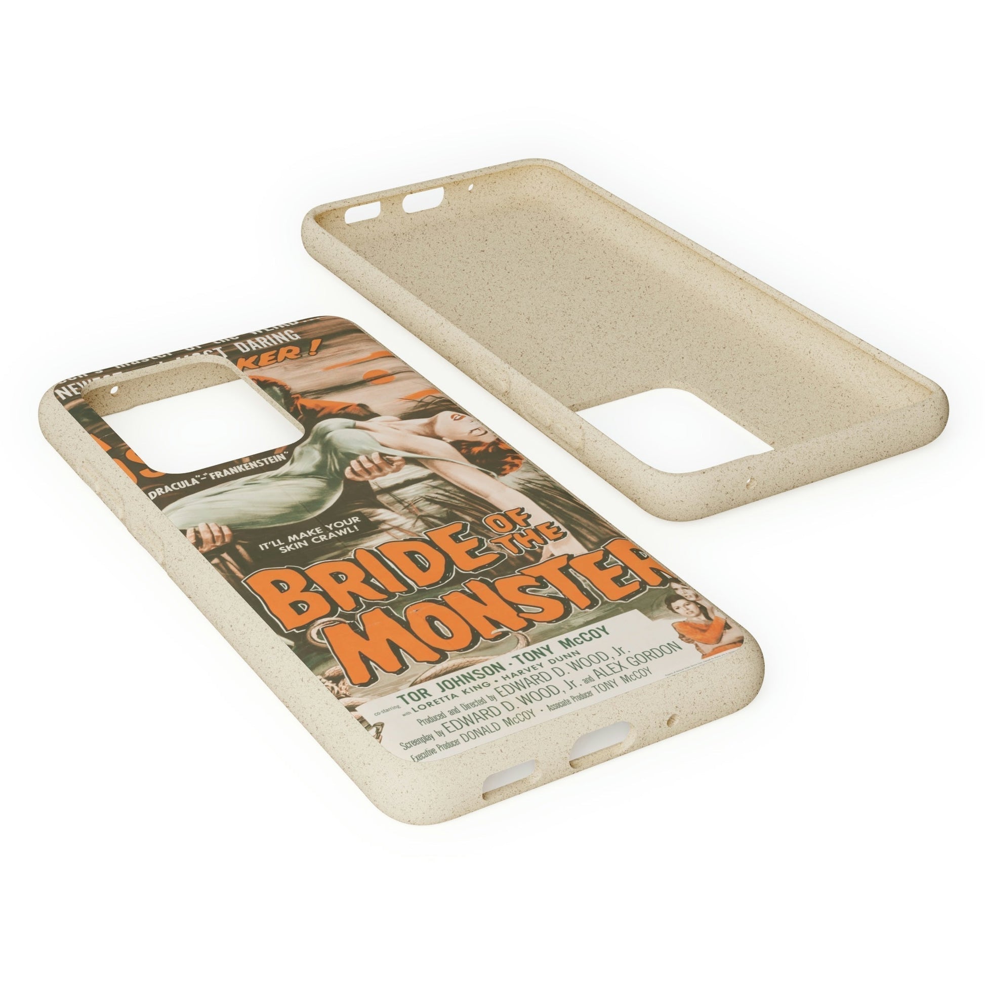 Biodegradeable iPhone Case Earth Friendly Android Phone Case-BRIDE OF THE MONSTER | Biocase-PhoneCaseBoss-Phone-Best-Phone-Cases