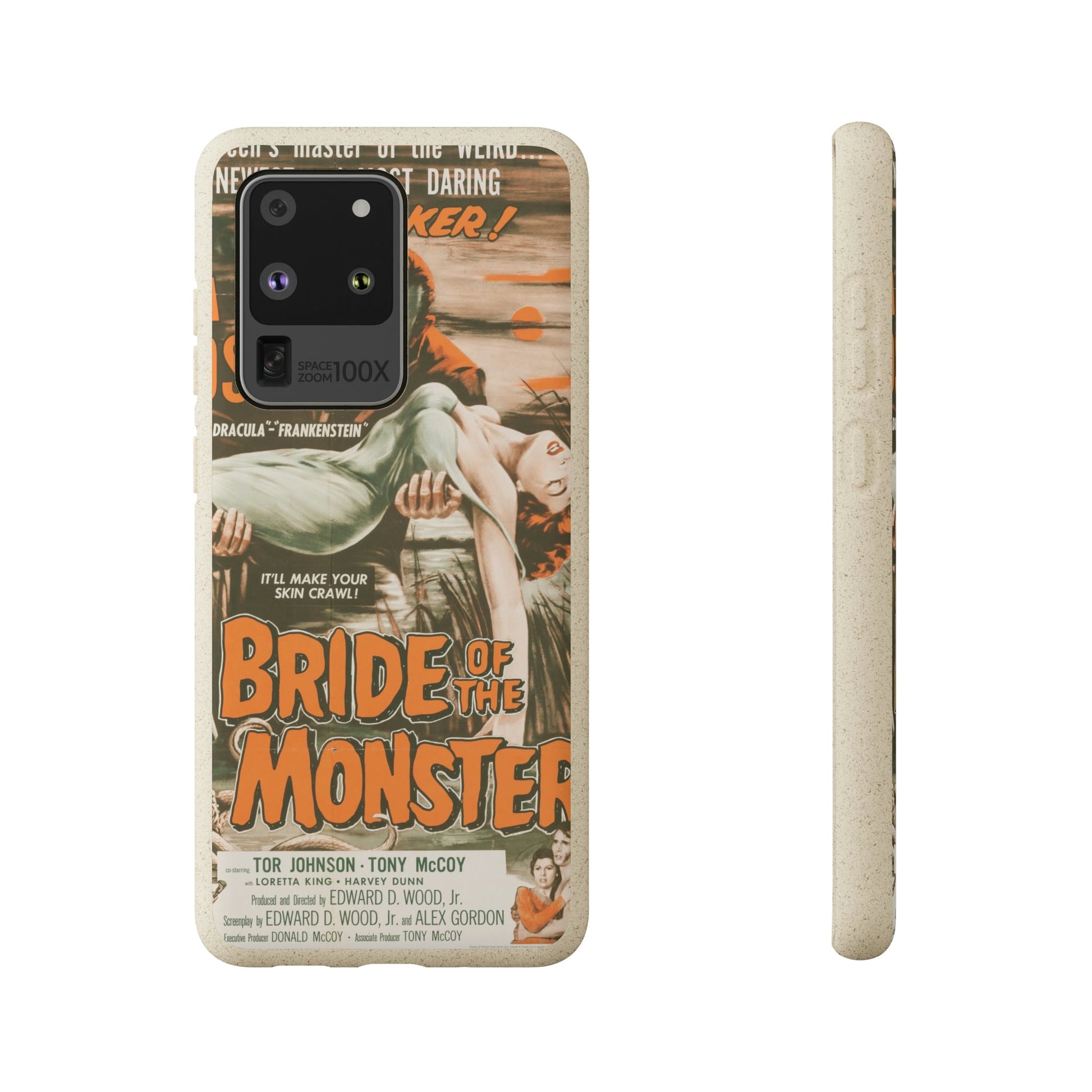 Biodegradeable iPhone Case Earth Friendly Android Phone Case-BRIDE OF THE MONSTER | Biocase-Samsung Galaxy S20 Ultra-PhoneCaseBoss-Phone-Best-Phone-Cases