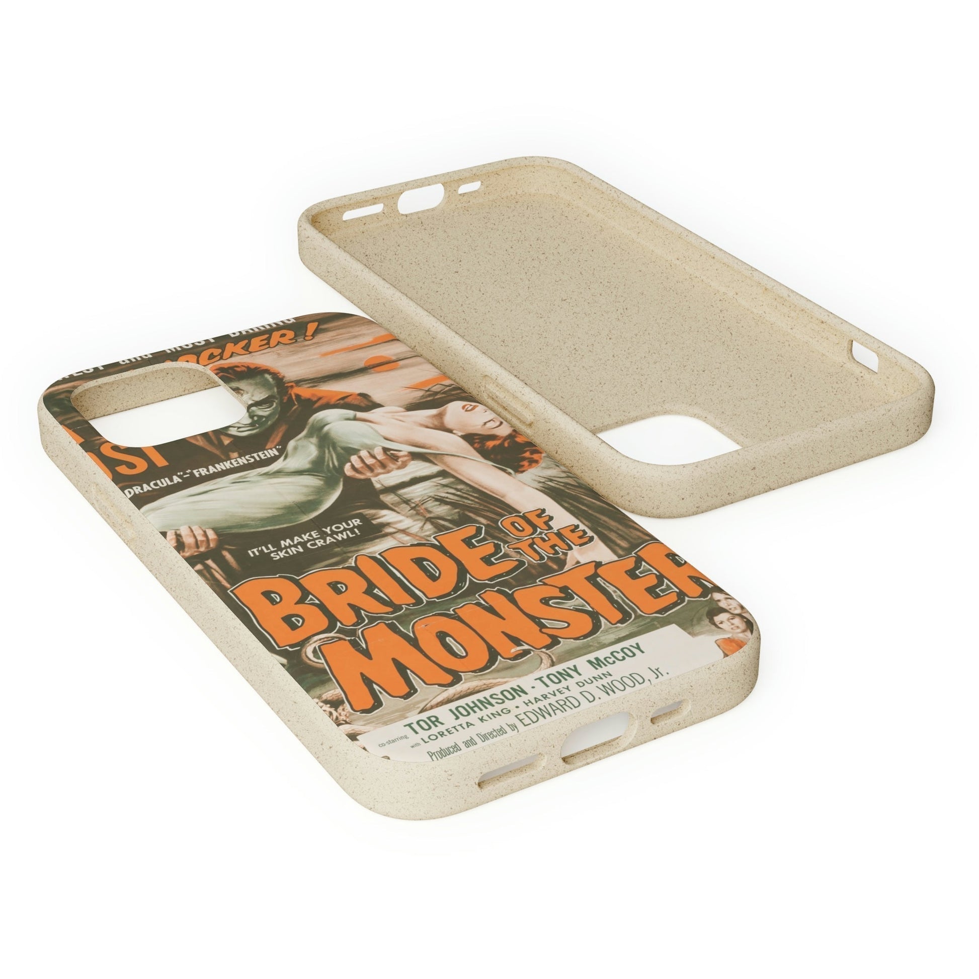 Biodegradeable iPhone Case Earth Friendly Android Phone Case-BRIDE OF THE MONSTER | Biocase-PhoneCaseBoss-Phone-Best-Phone-Cases