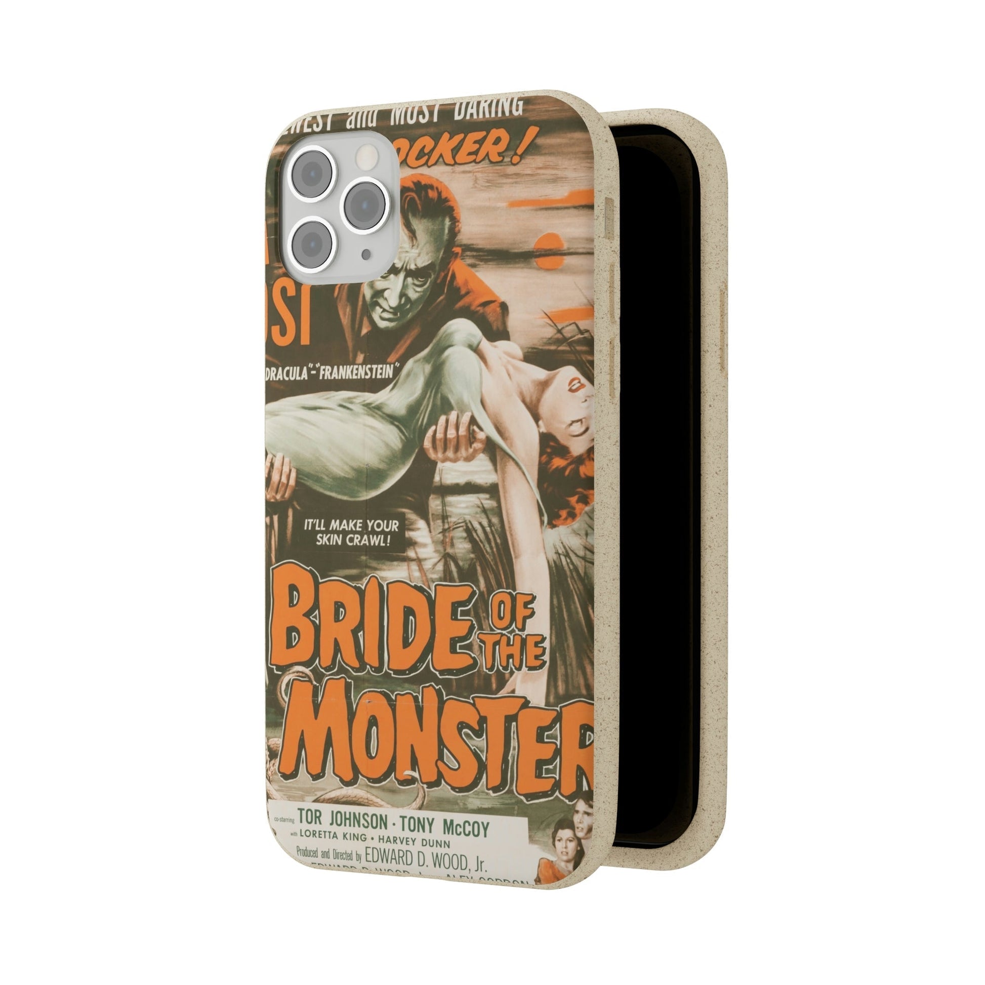 Biodegradeable iPhone Case Earth Friendly Android Phone Case-BRIDE OF THE MONSTER | Biocase-PhoneCaseBoss-Phone-Best-Phone-Cases