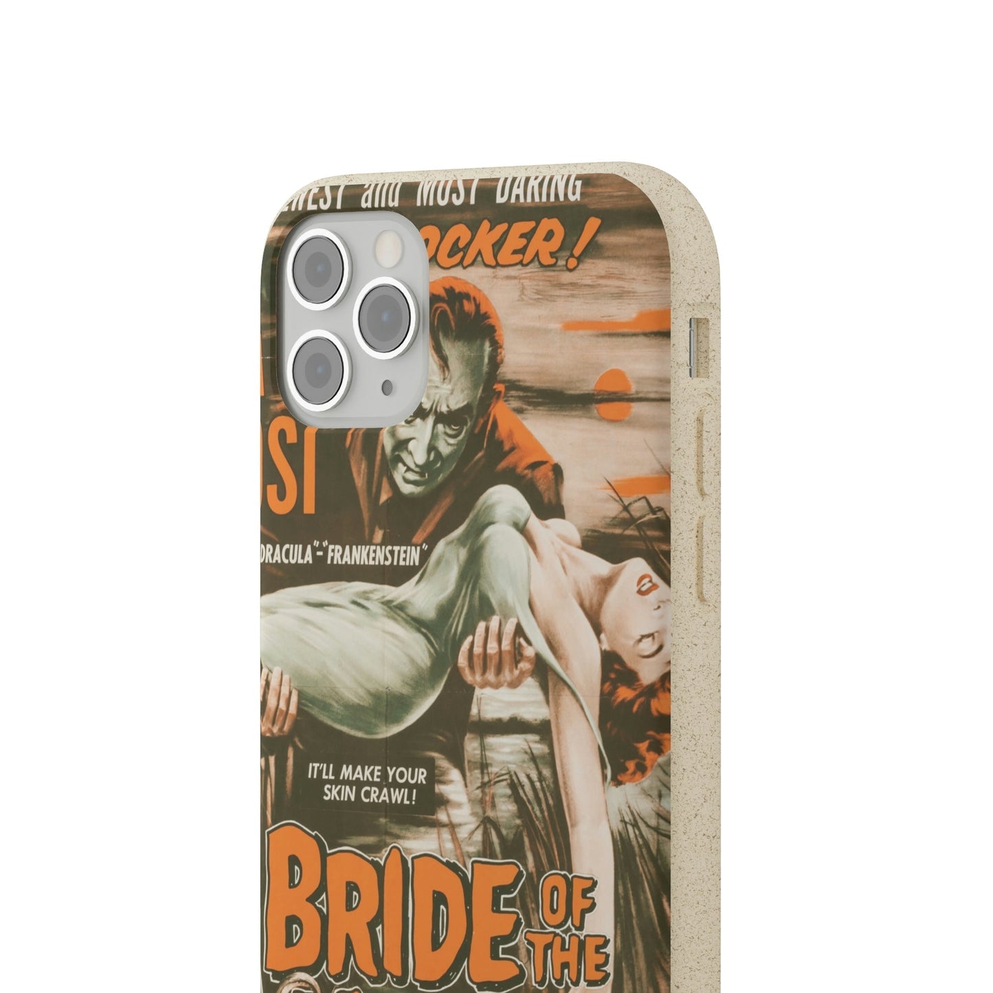 Biodegradeable iPhone Case Earth Friendly Android Phone Case-BRIDE OF THE MONSTER | Biocase-PhoneCaseBoss-Phone-Best-Phone-Cases