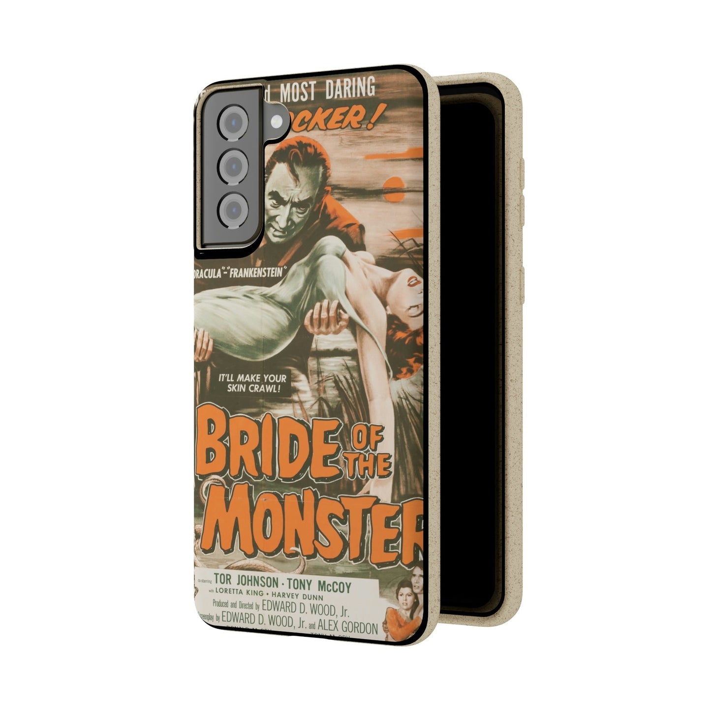 Biodegradeable iPhone Case Earth Friendly Android Phone Case-BRIDE OF THE MONSTER | Biocase-PhoneCaseBoss-Phone-Best-Phone-Cases