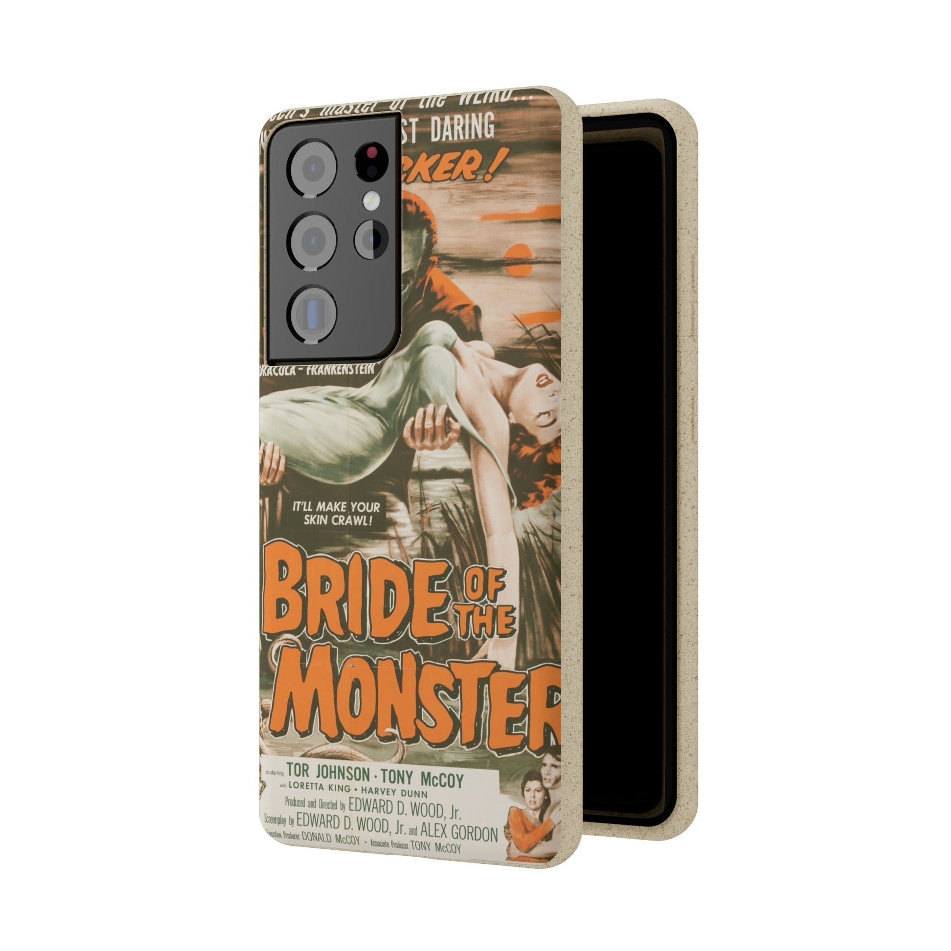 Biodegradeable iPhone Case Earth Friendly Android Phone Case-BRIDE OF THE MONSTER | Biocase-PhoneCaseBoss-Phone-Best-Phone-Cases