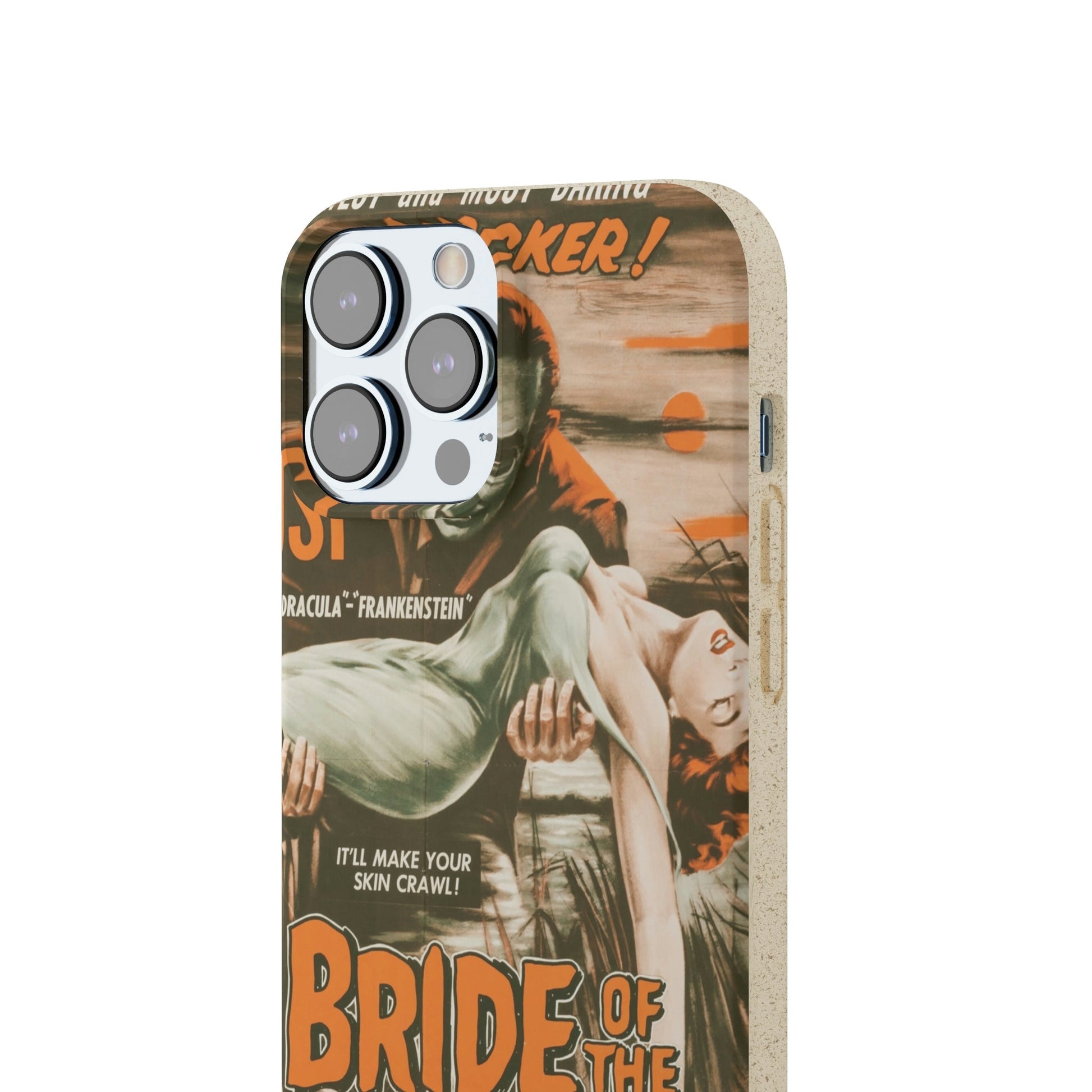 Biodegradeable iPhone Case Earth Friendly Android Phone Case-BRIDE OF THE MONSTER | Biocase-PhoneCaseBoss-Phone-Best-Phone-Cases