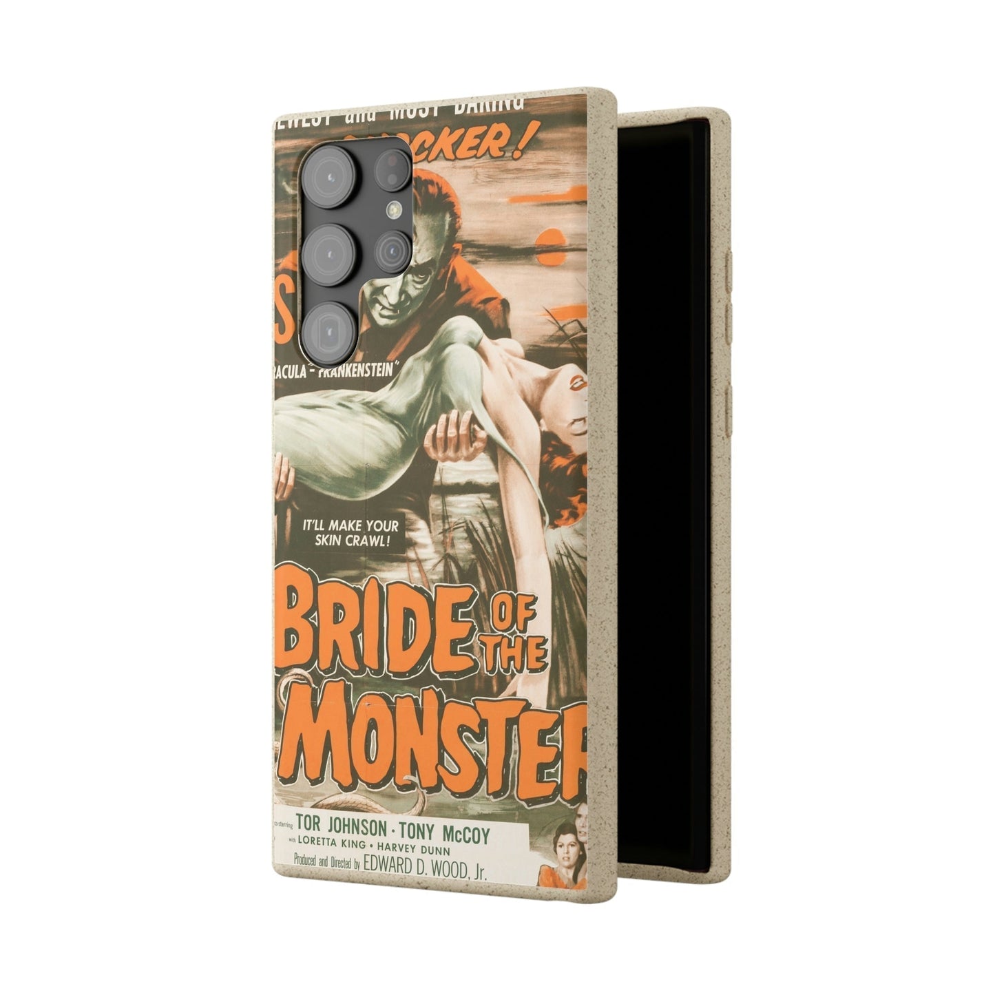 Biodegradeable iPhone Case Earth Friendly Android Phone Case-BRIDE OF THE MONSTER | Biocase-PhoneCaseBoss-Phone-Best-Phone-Cases