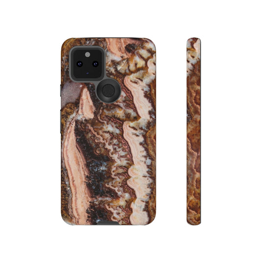 Phone Case-BROWN AGATE | Tough-Google Pixel 5 5G-Glossy-PhoneCaseBoss-Phone-Best-Phone-Cases