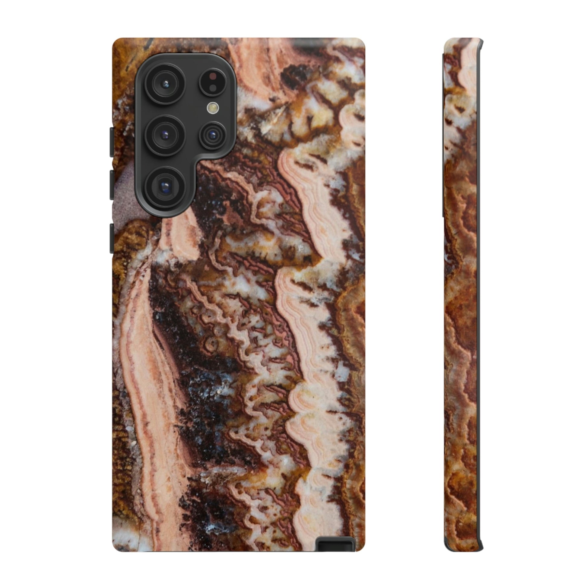 Phone Case-BROWN AGATE | Tough-Samsung Galaxy S22 Ultra-Matte-PhoneCaseBoss-Phone-Best-Phone-Cases