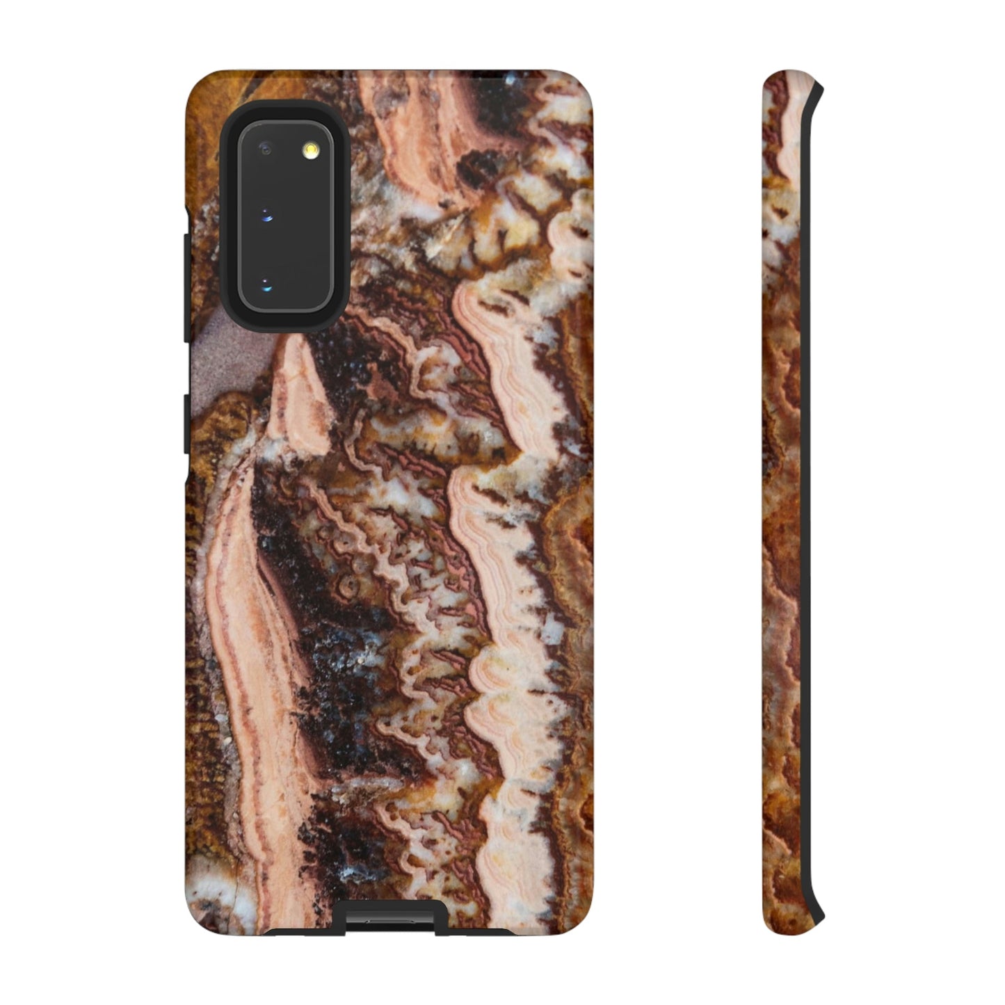 Phone Case-BROWN AGATE | Tough-Samsung Galaxy S20-Glossy-PhoneCaseBoss-Phone-Best-Phone-Cases