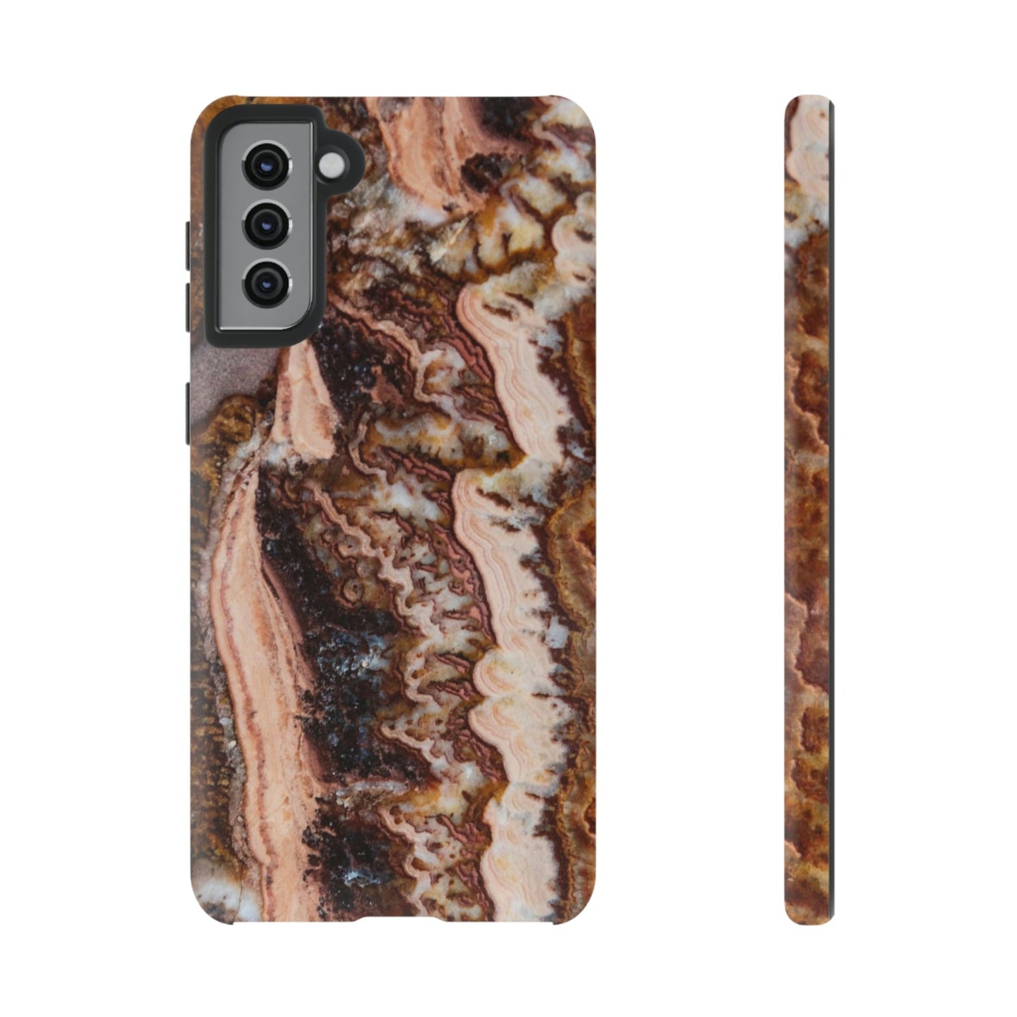 Phone Case-BROWN AGATE | Tough-Samsung Galaxy S21 Plus-Matte-PhoneCaseBoss-Phone-Best-Phone-Cases