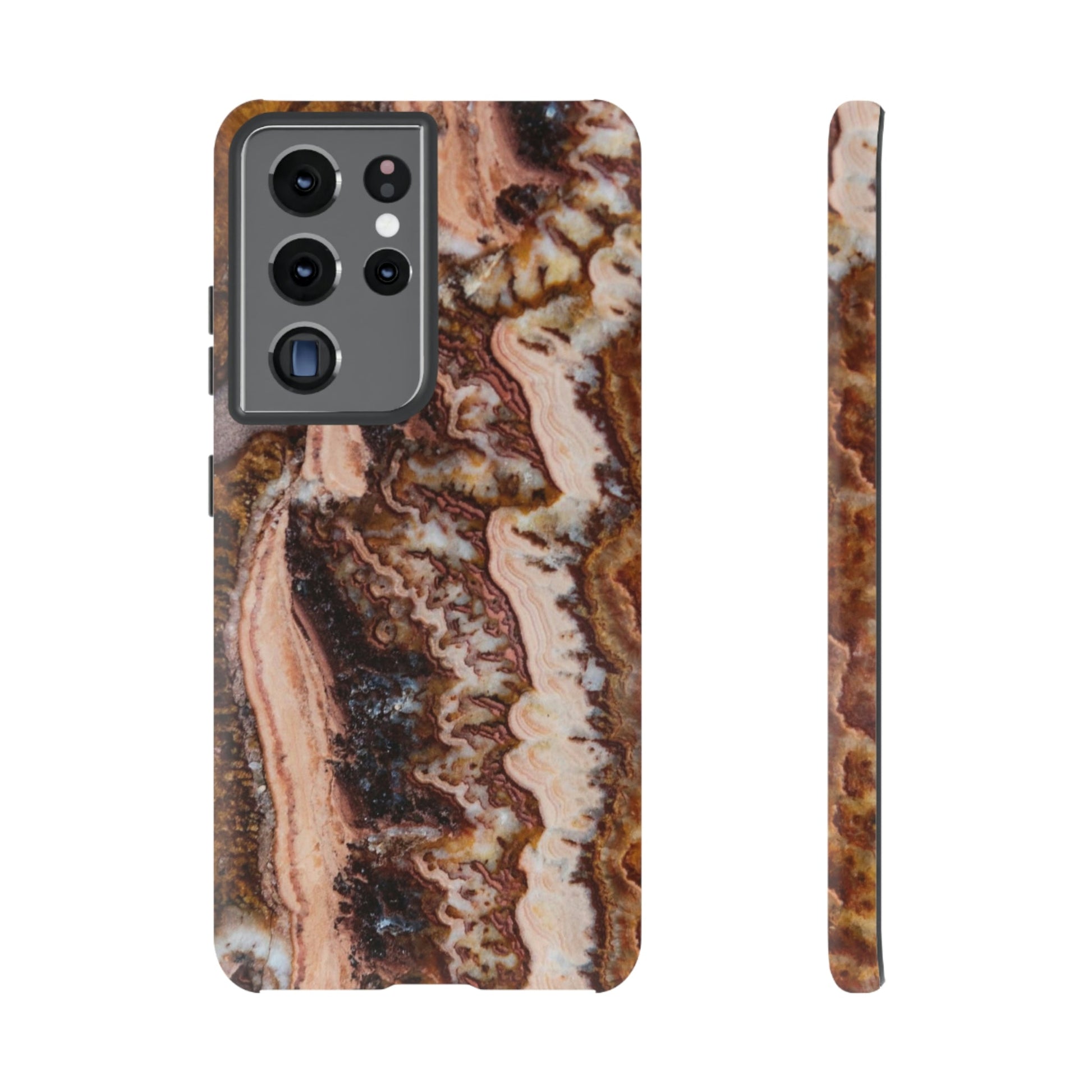 Phone Case-BROWN AGATE | Tough-Samsung Galaxy S21 Ultra-Matte-PhoneCaseBoss-Phone-Best-Phone-Cases