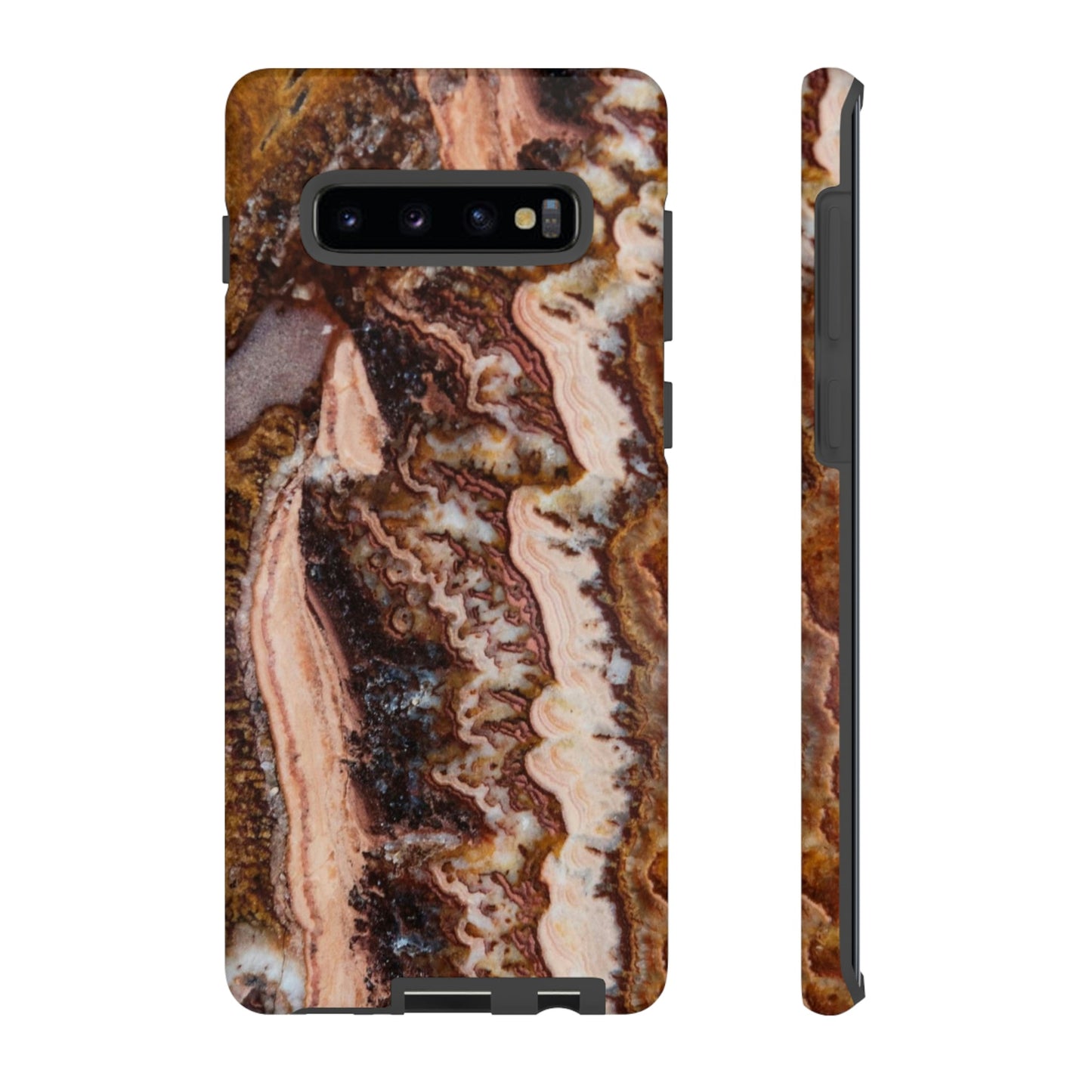 Phone Case-BROWN AGATE | Tough-Samsung Galaxy S10 Plus-Matte-PhoneCaseBoss-Phone-Best-Phone-Cases