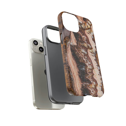 Phone Case-BROWN AGATE | Tough-PhoneCaseBoss-Phone-Best-Phone-Cases