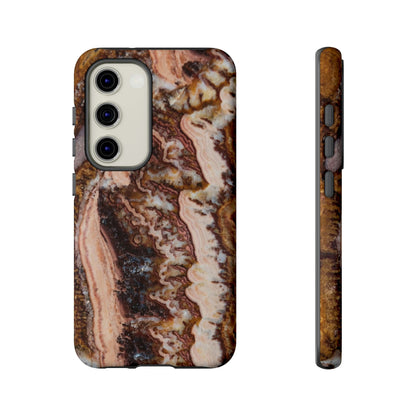 Phone Case-BROWN AGATE | Tough-Samsung Galaxy S23-Glossy-PhoneCaseBoss-Phone-Best-Phone-Cases