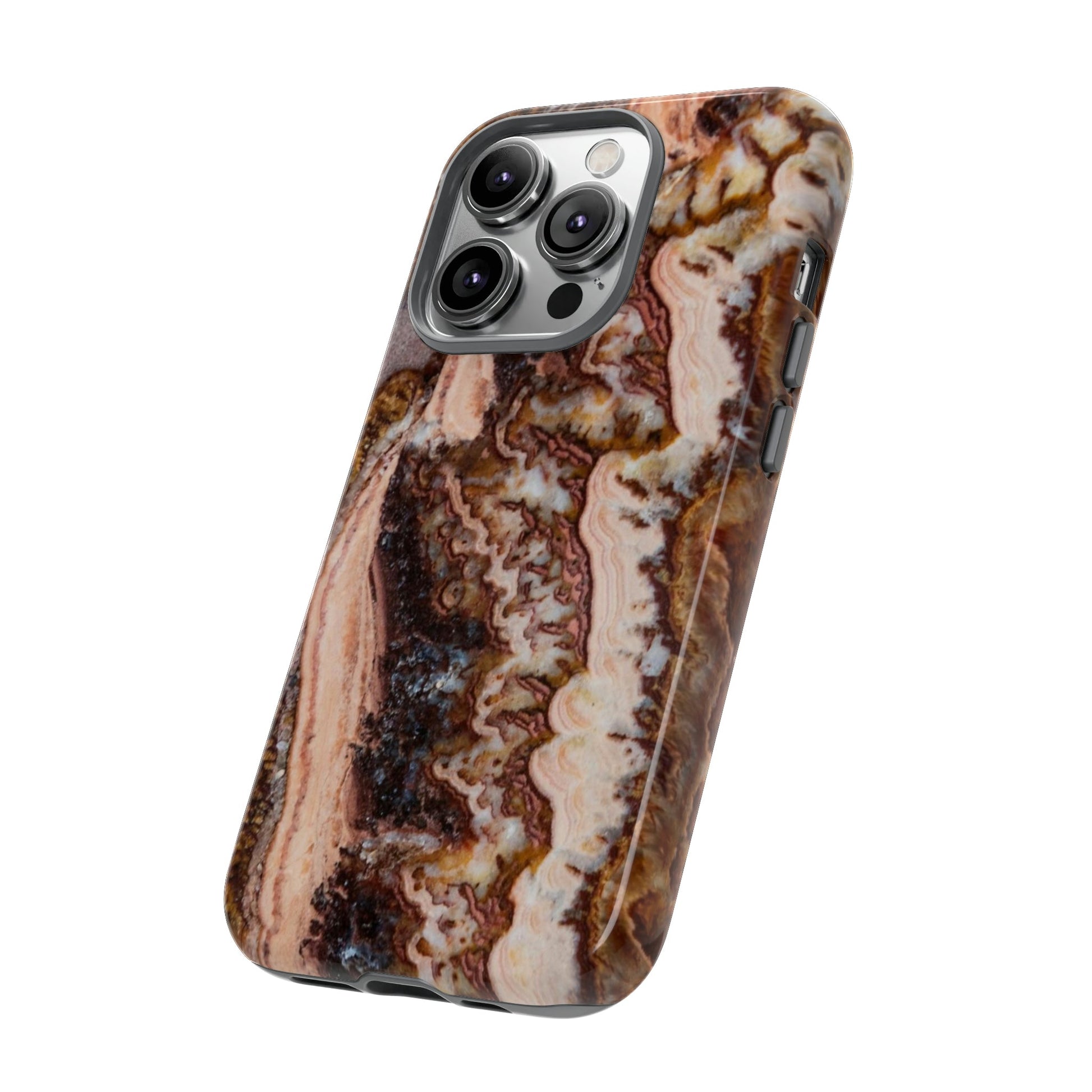 Phone Case-BROWN AGATE | Tough-PhoneCaseBoss-Phone-Best-Phone-Cases